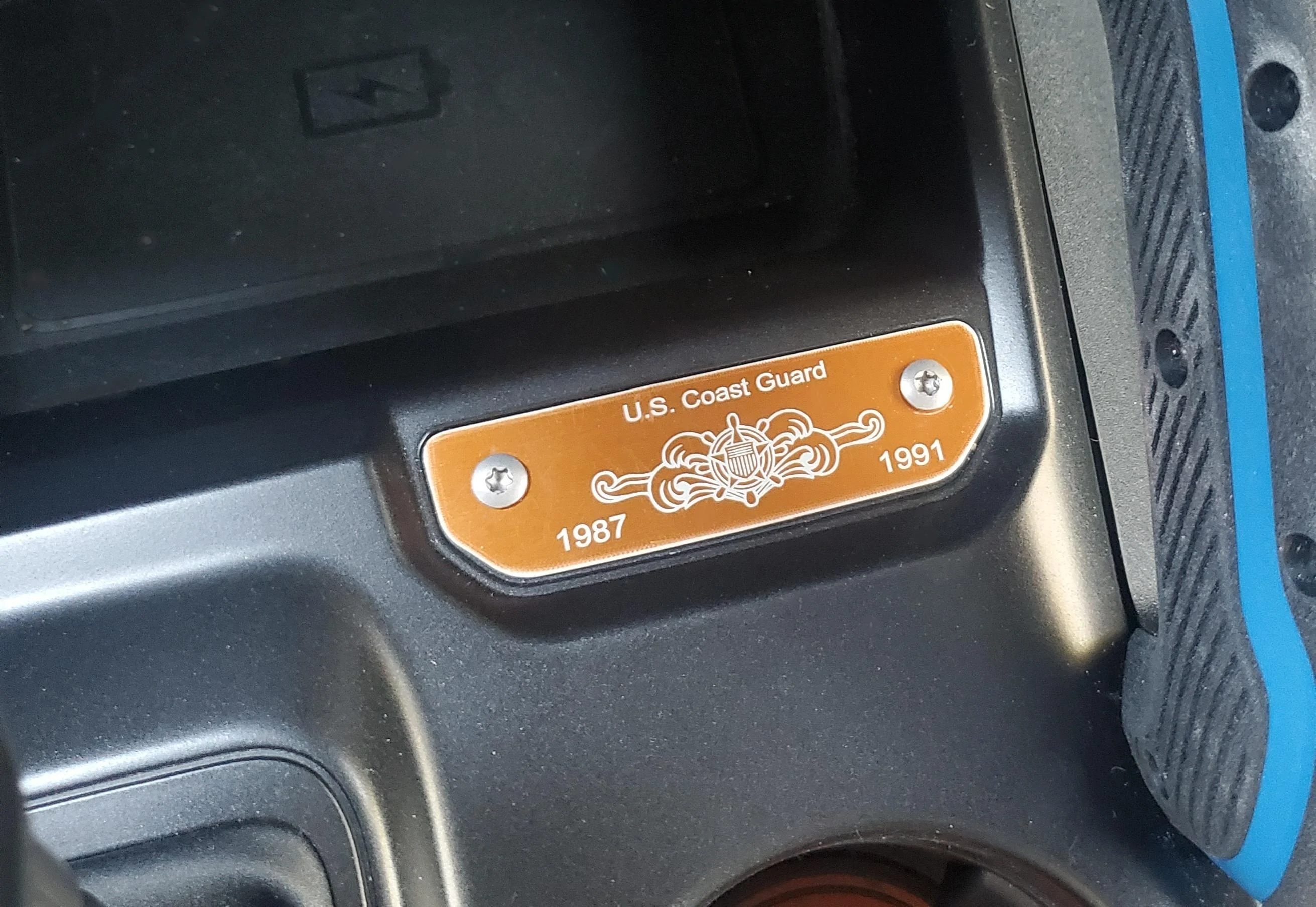 Ford Bronco Bronco Console Badge | proof of concept demo badg