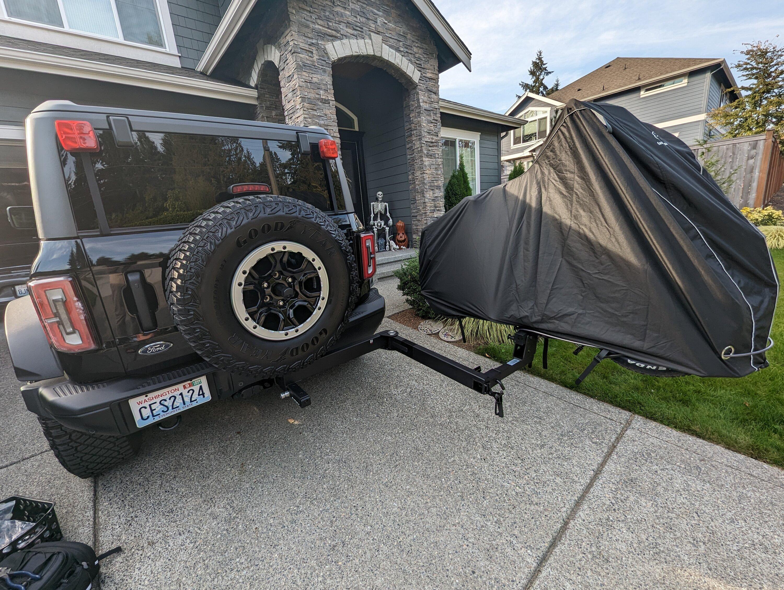 Ford Bronco Flat tow equipment needed to flat tow the 2021 Bronco? PXL_20221014_225200358