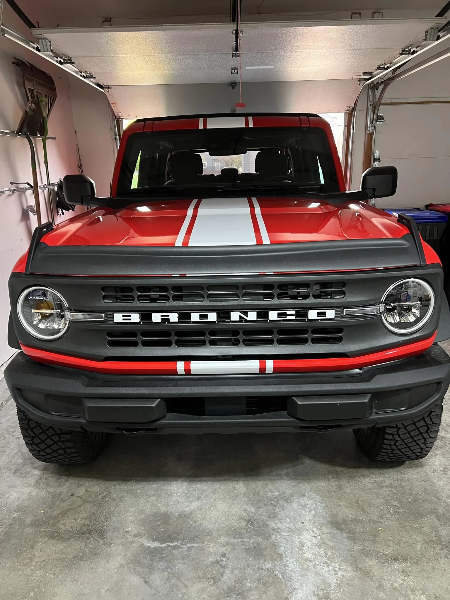 Ford Bronco InTheShift’s Base Sasquatch Race Red Build w/ Racing Stripes 8ABEE875-7290-407B-A32E-98EA044F41E1
