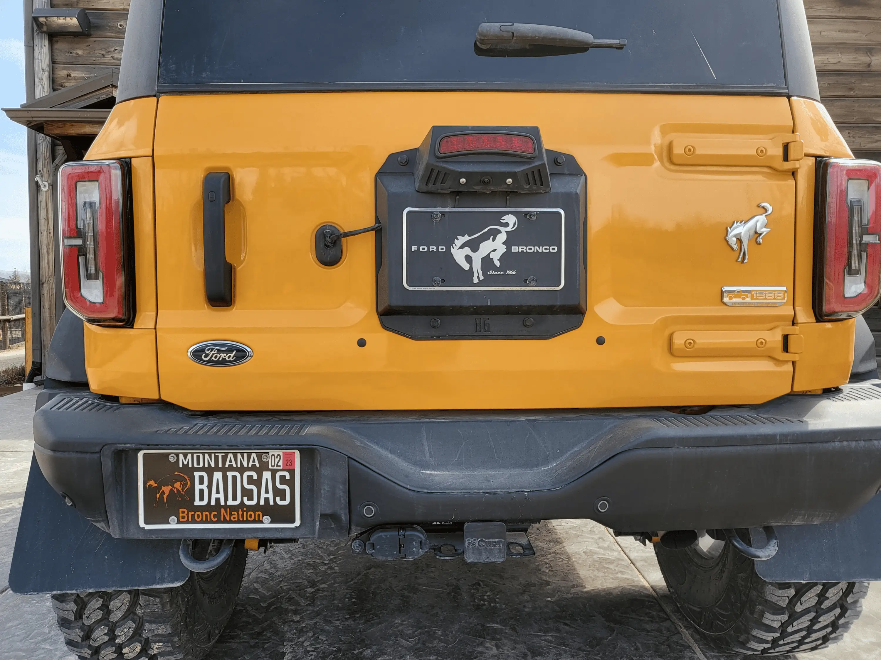 Ford Bronco Custom vanity license plate for Bronco? 1665867316825