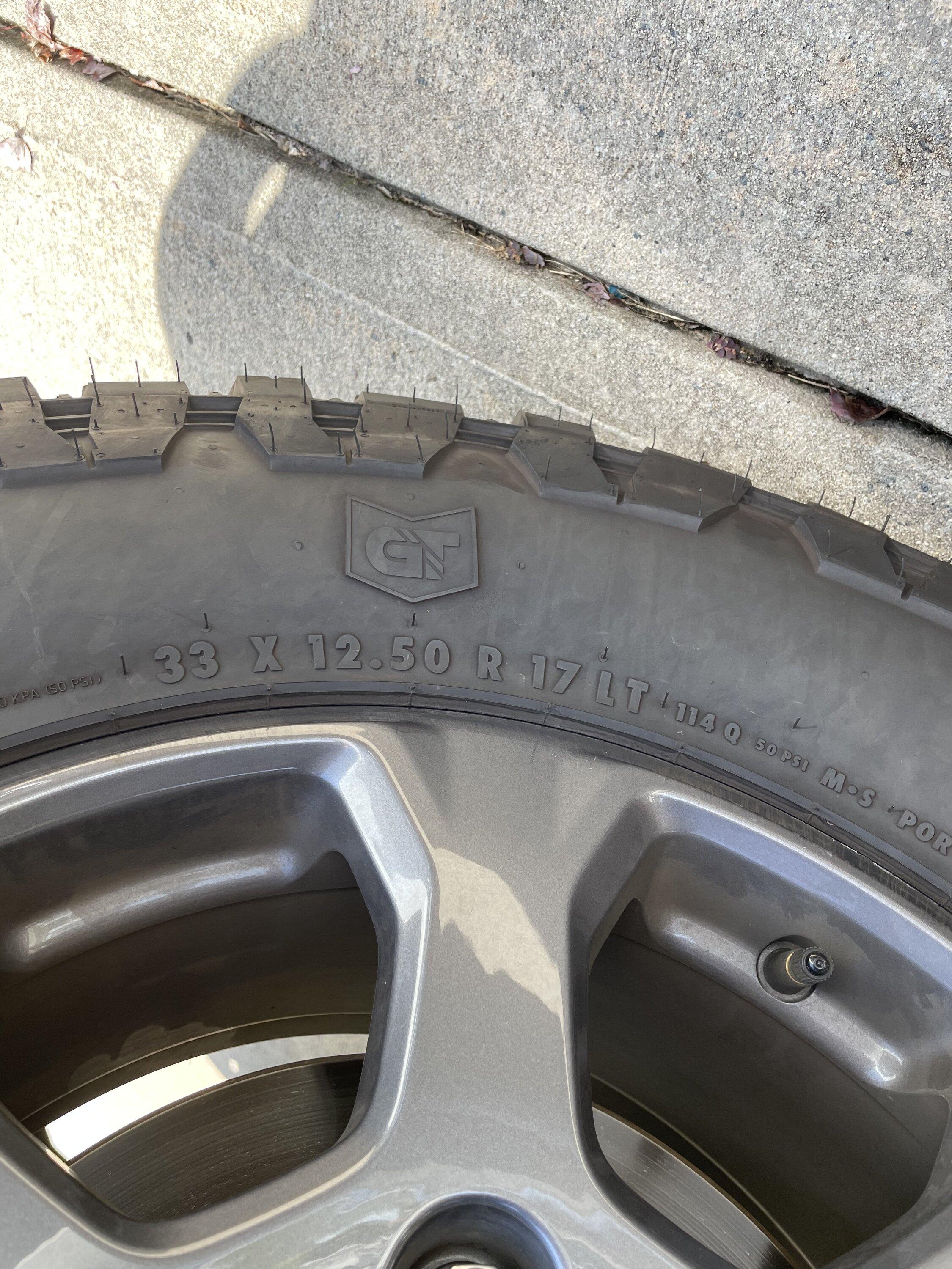 Ford Bronco Grabber X3 Tires C2911C52-A395-4539-A581-2868FEEC4E46
