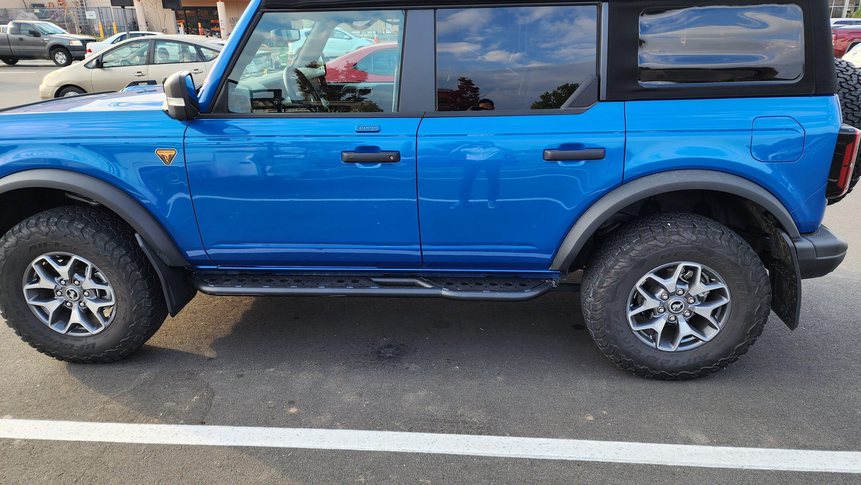 Ford Bronco Mud flaps - RokBolz vs. Others? 20221012_084929