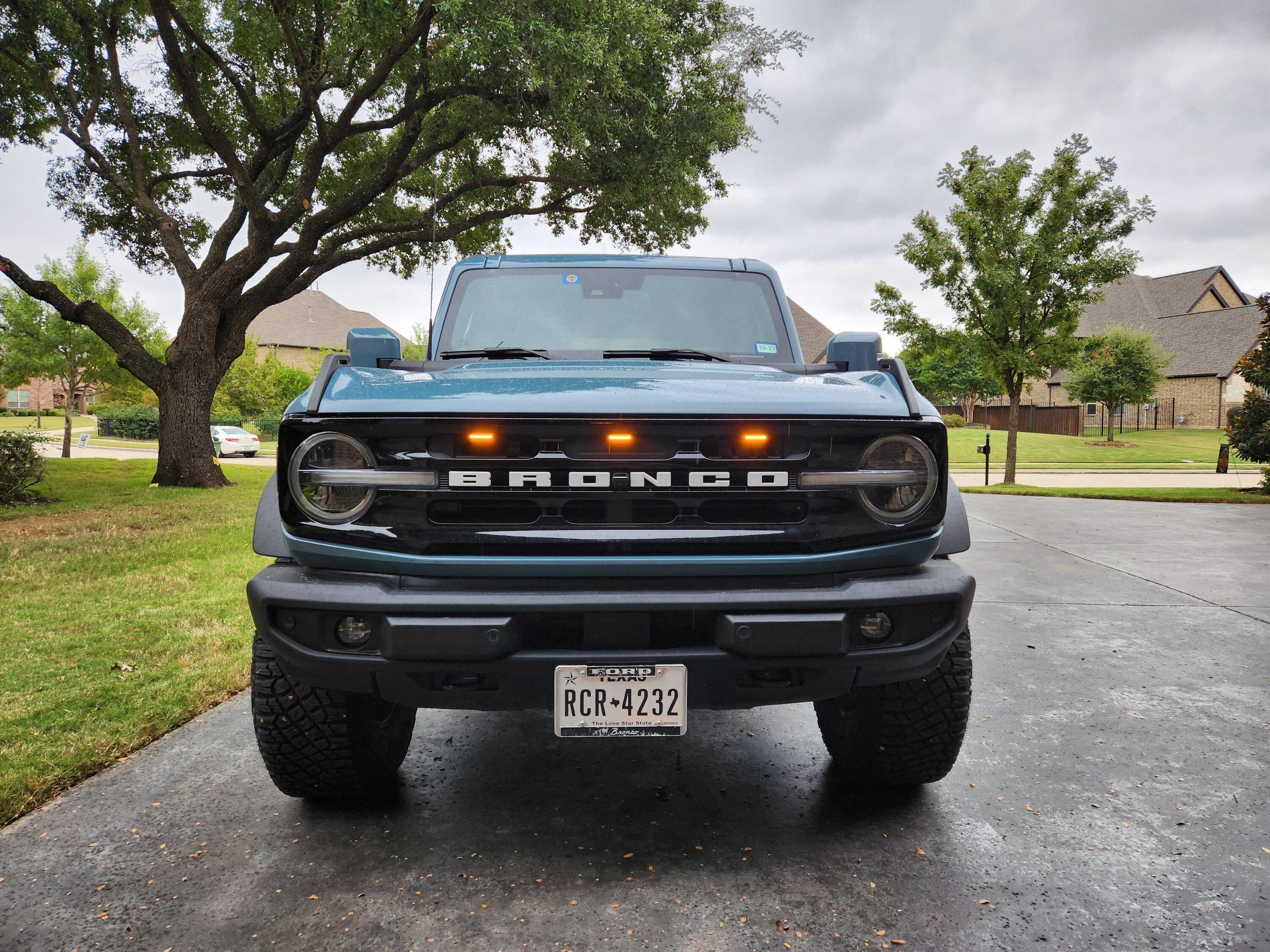 Ford Bronco Outer Banks Grille Question 20221016_161955