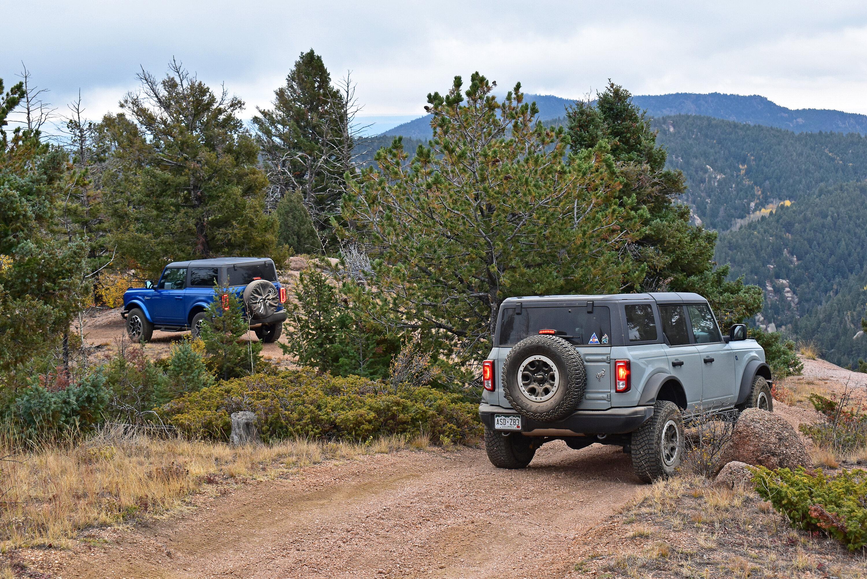 Ford Bronco What did you do TO / WITH your Bronco today? 👨🏻‍🔧🧰🚿🛠 Rampart Range_Winding Stairs Road (111)_2