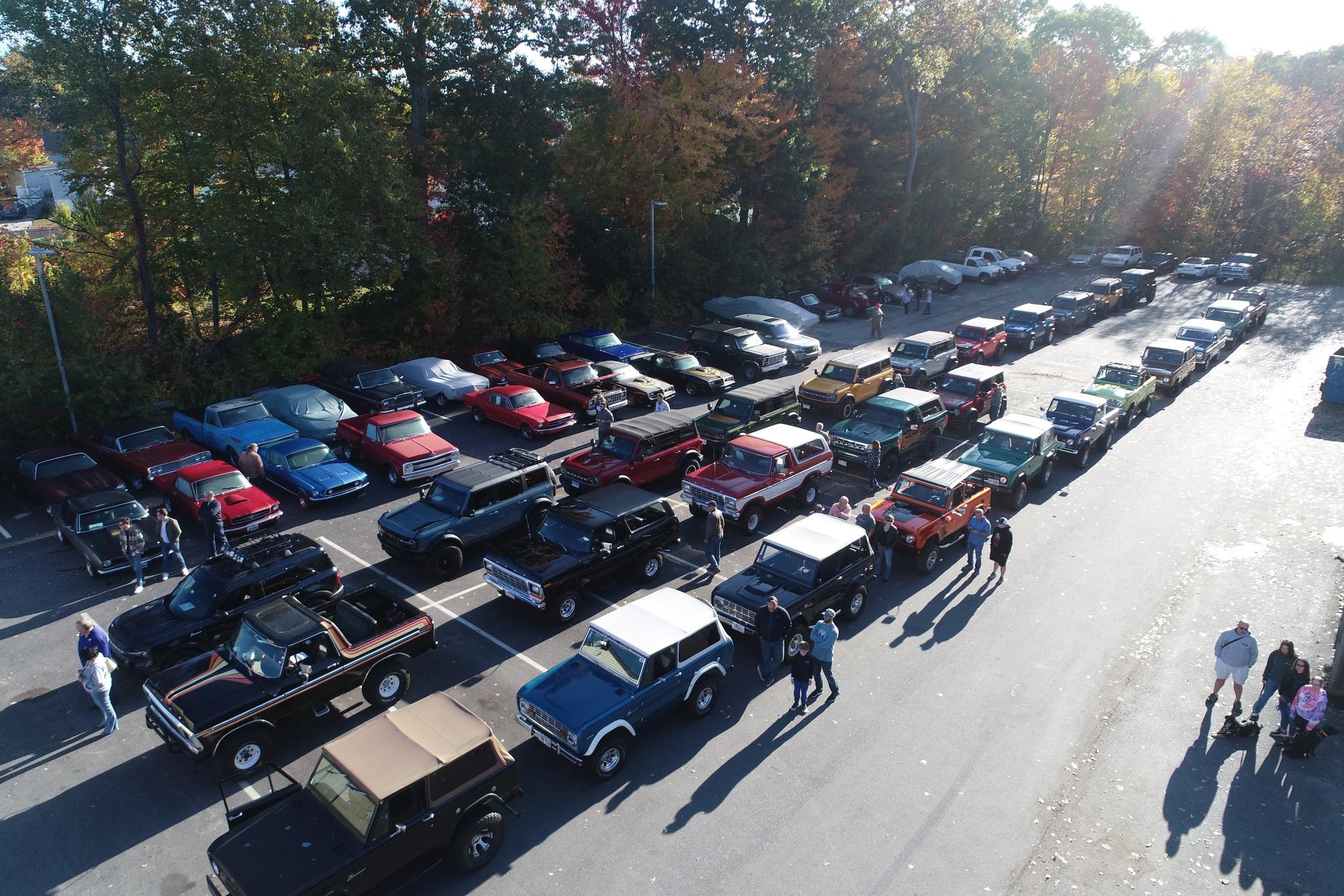 Ford Bronco Bones fall cruise...central Mass. fc1