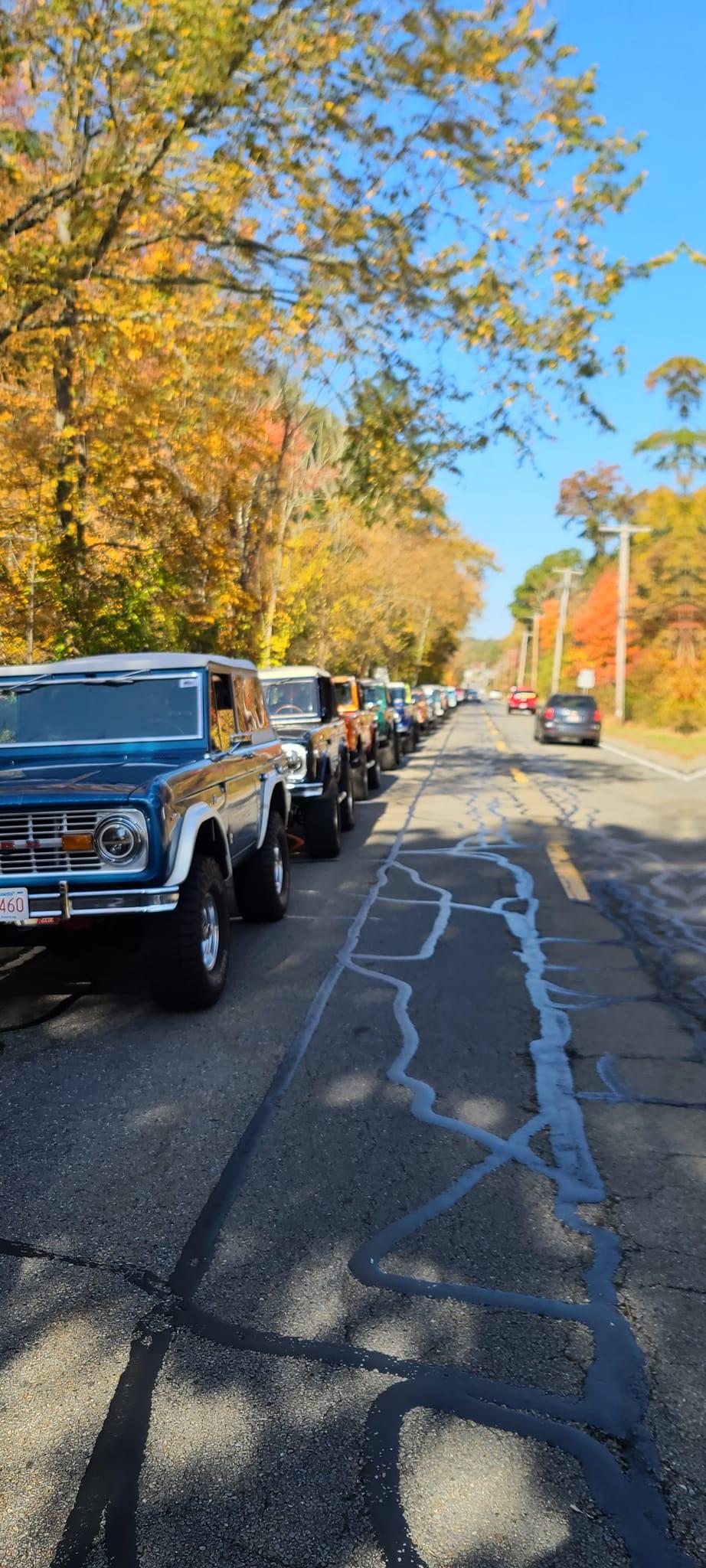 Ford Bronco Bones fall cruise...central Mass. fc7