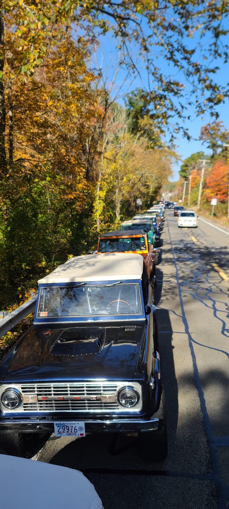 Ford Bronco Bones fall cruise...central Mass. fc8