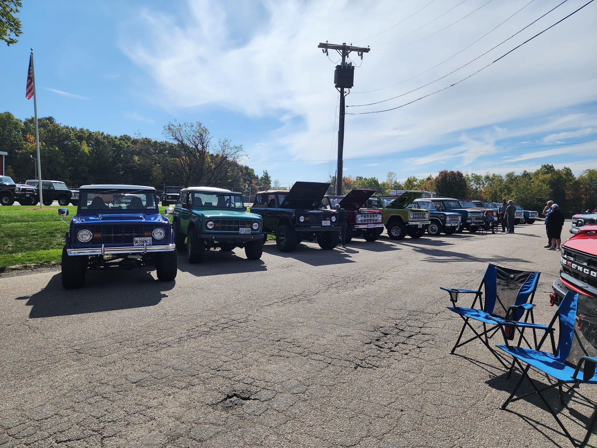 Ford Bronco Bones fall cruise...central Mass. fc9
