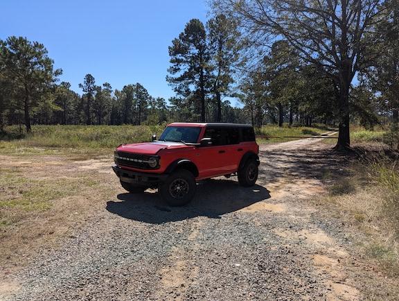 Ford Bronco Father/Son Bronco delivery roadtrip home from Philly to Charleston! PXL_20221016_172844643