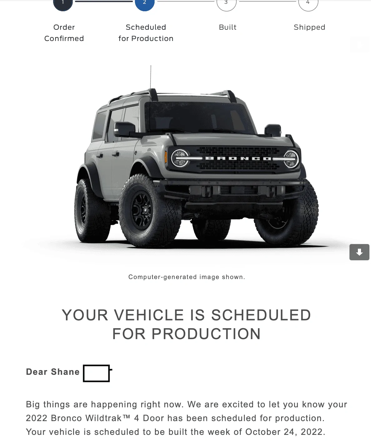 Ford Bronco 11/14/22 Build Week - w/Spreadsheet Screen Shot 2022-10-14 at 4.42.48 PM