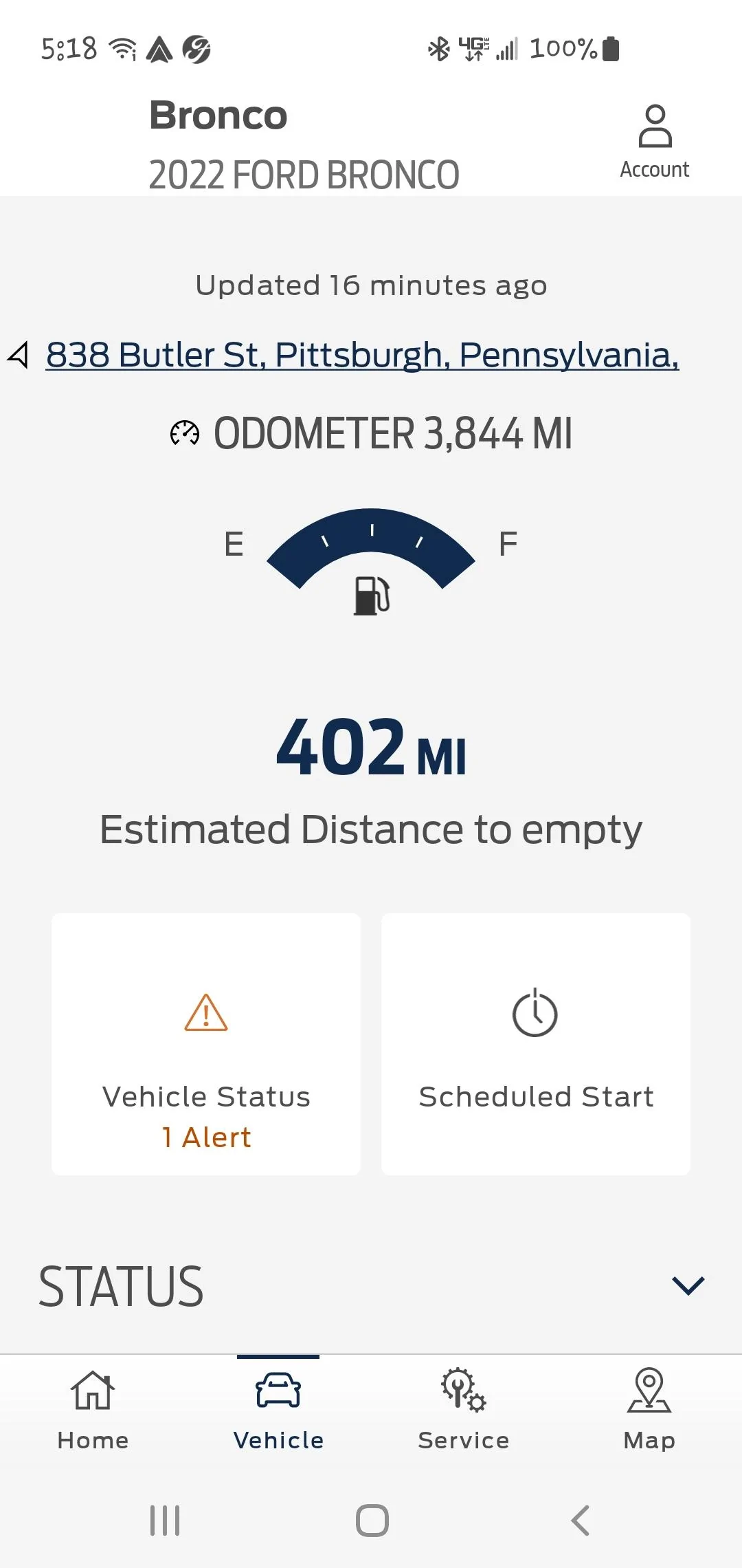 Ford Bronco Fordpass app Screenshot_20221018-051806_FordPass