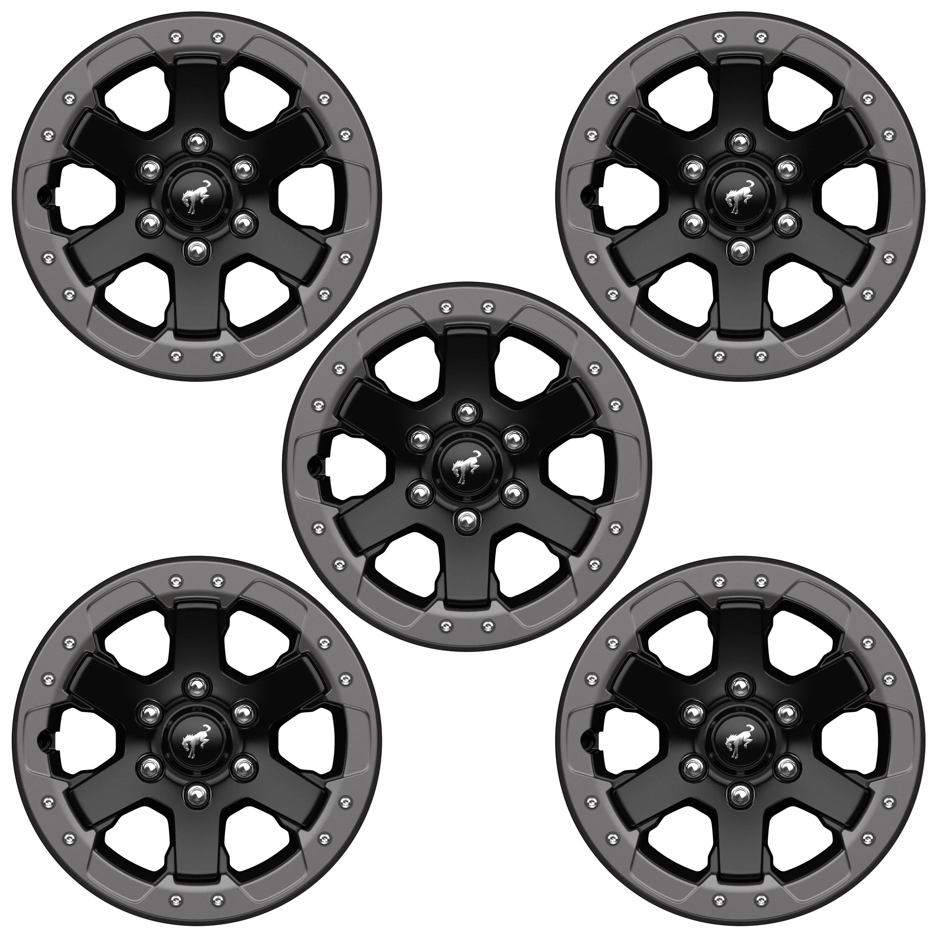 Ford Bronco Badlands 17" Wheel Kit now available from Ford Performance catalog M-1007K-DC1785A (1)