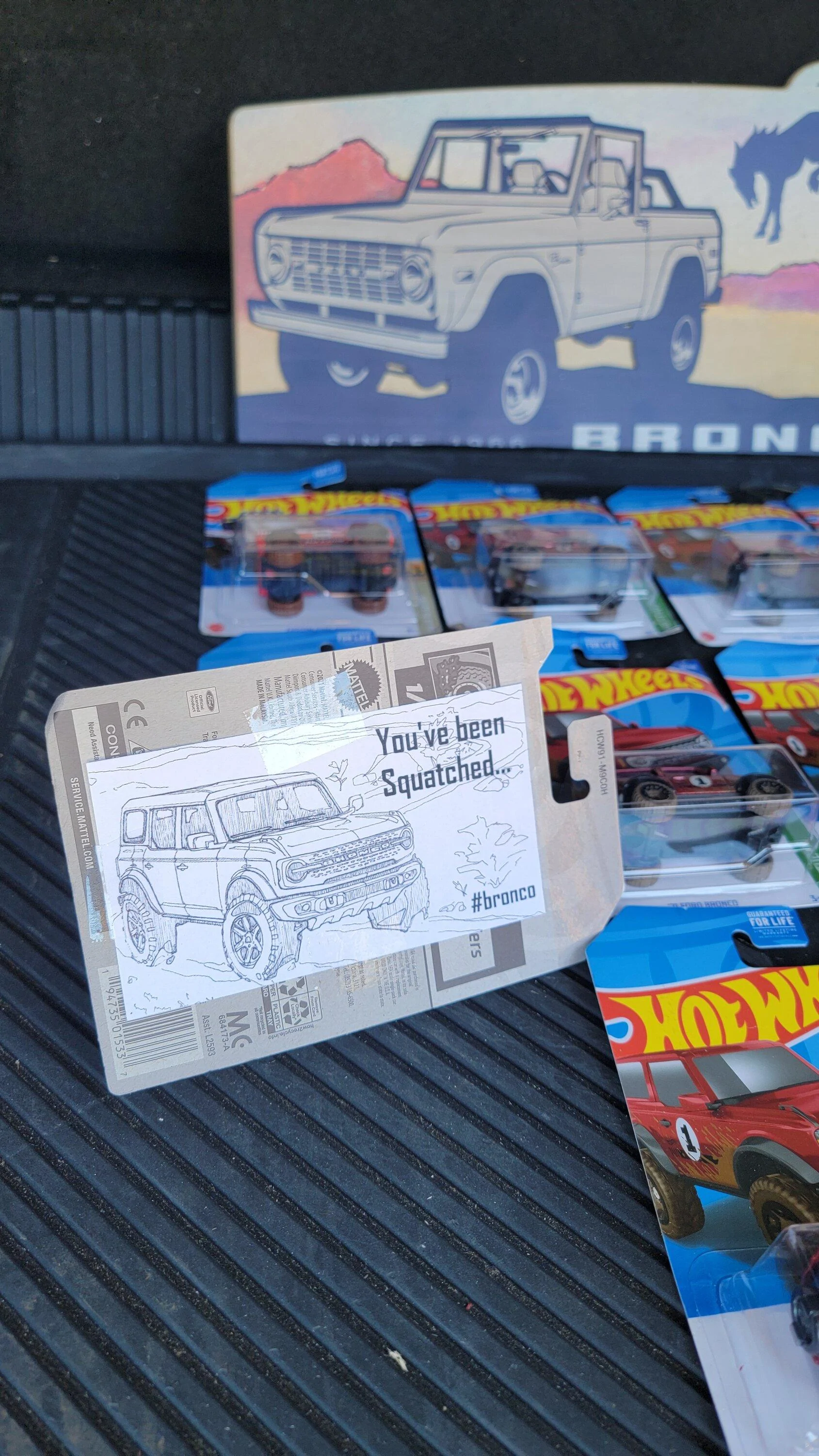 Ford Bronco I Got "HotWheeled" The Bronco Version of Jeep's "Being "Ducked" 20220811_121002