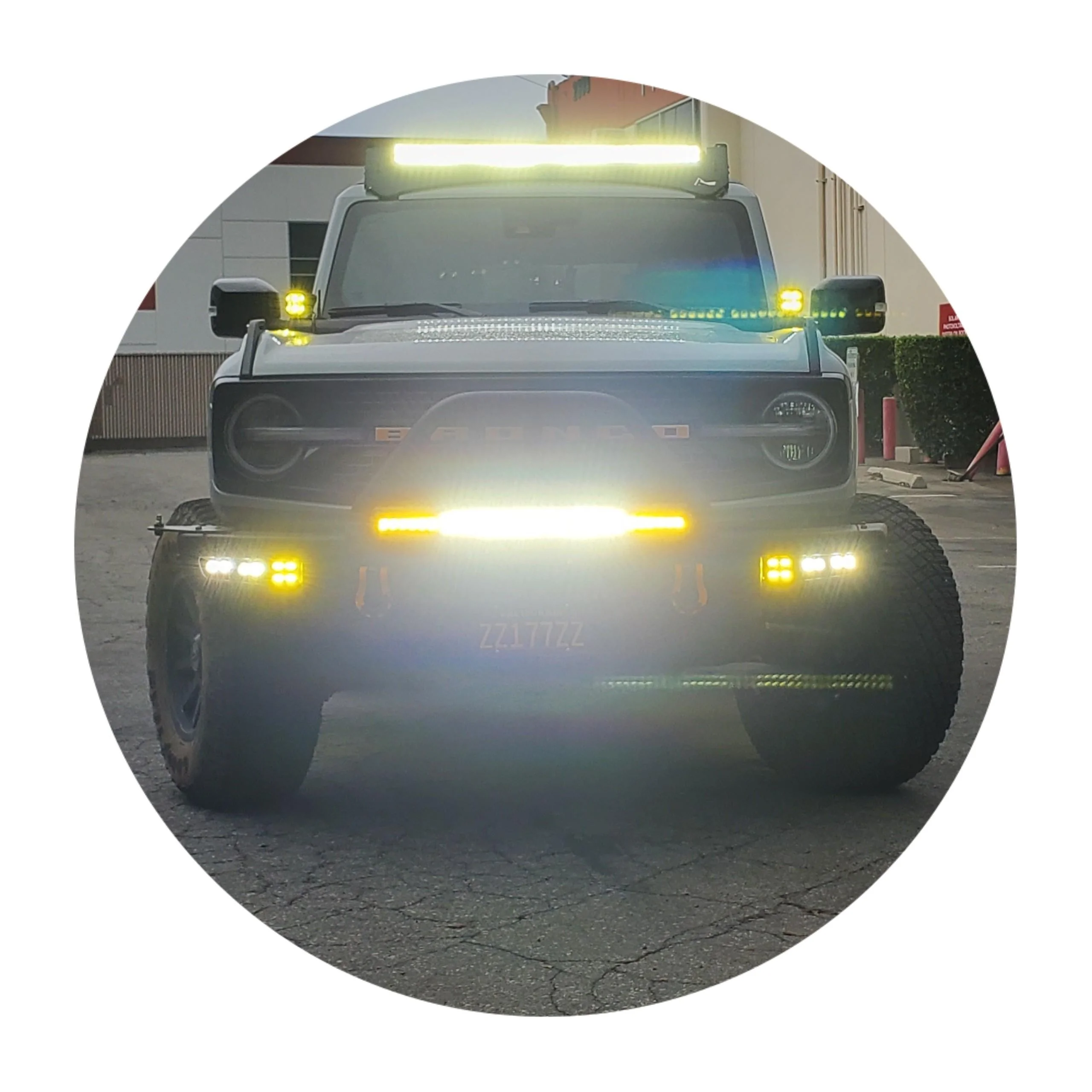 Ford Bronco Rigid Industries Ford Bronco Chase Light Kit PhotoGrid_Plus_1663172580184
