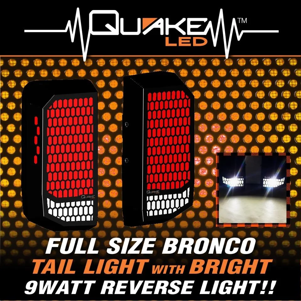 Ford Bronco Quake LED Releases Ford Bronco Metal-Tek Sequential LED Tail Light! - QMT1192 Bronco_tail-09 (1)