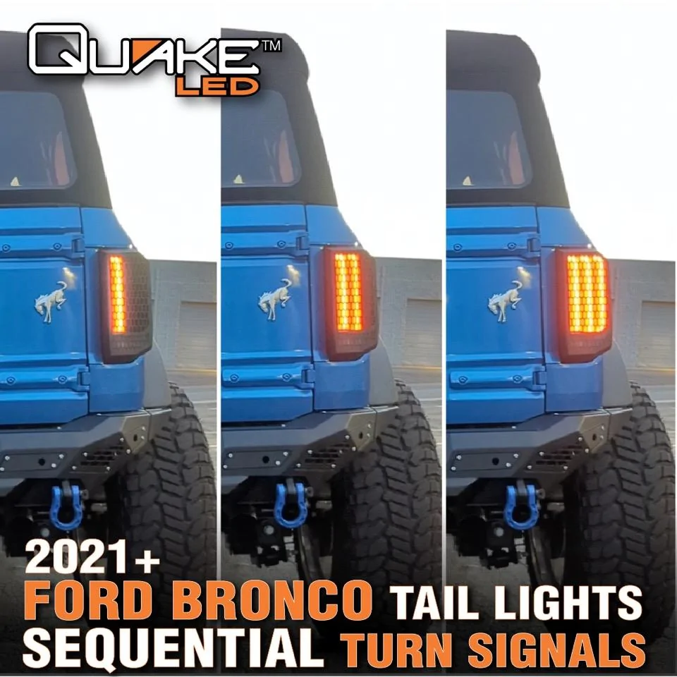 Ford Bronco Quake LED Releases Ford Bronco Metal-Tek Sequential LED Tail Light! - QMT1192 Bronco_tail-03
