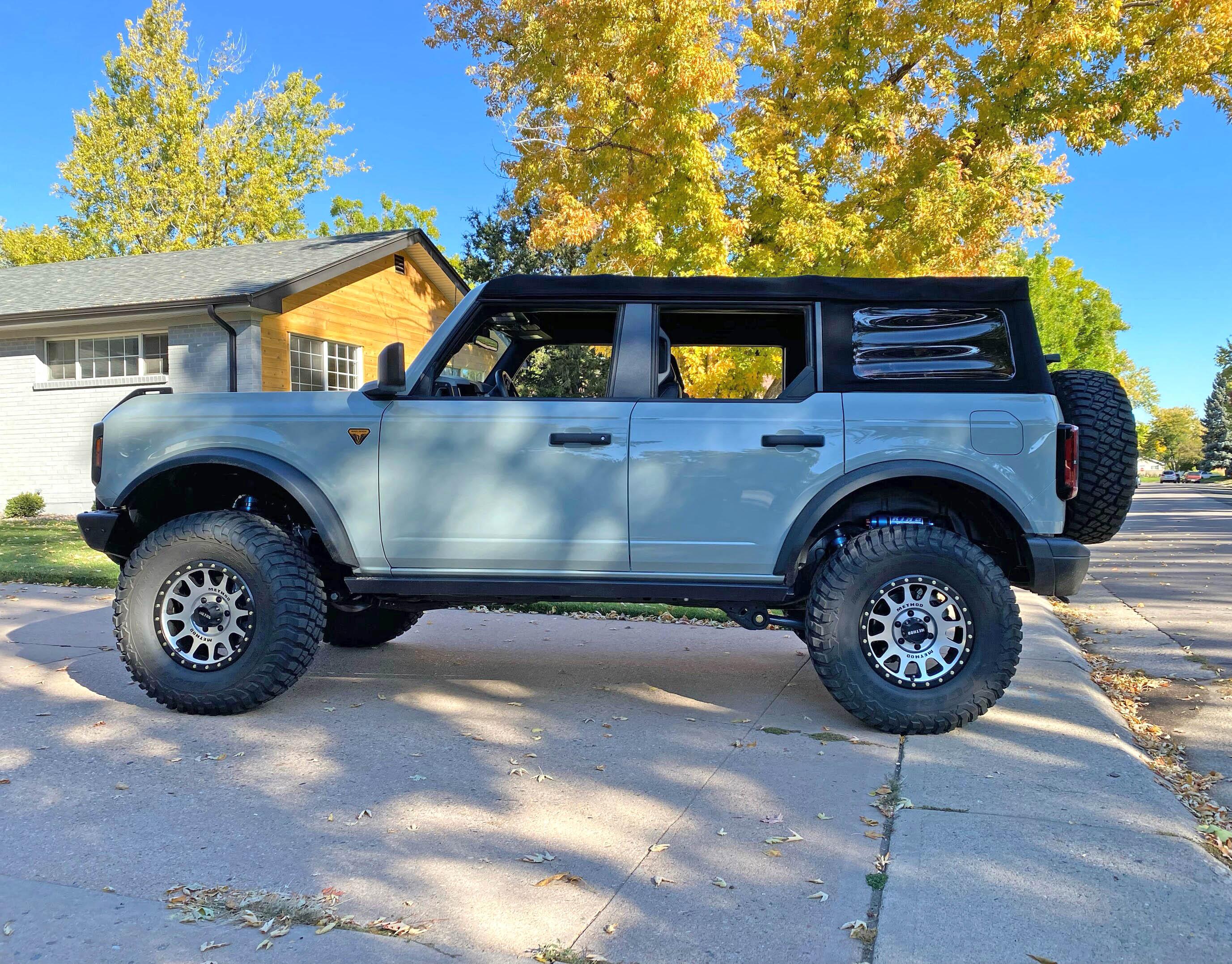 Ford Bronco King 2.5 Coilovers + Camburg Control Arms just installed. Review = LOVE IT! IMG_3976