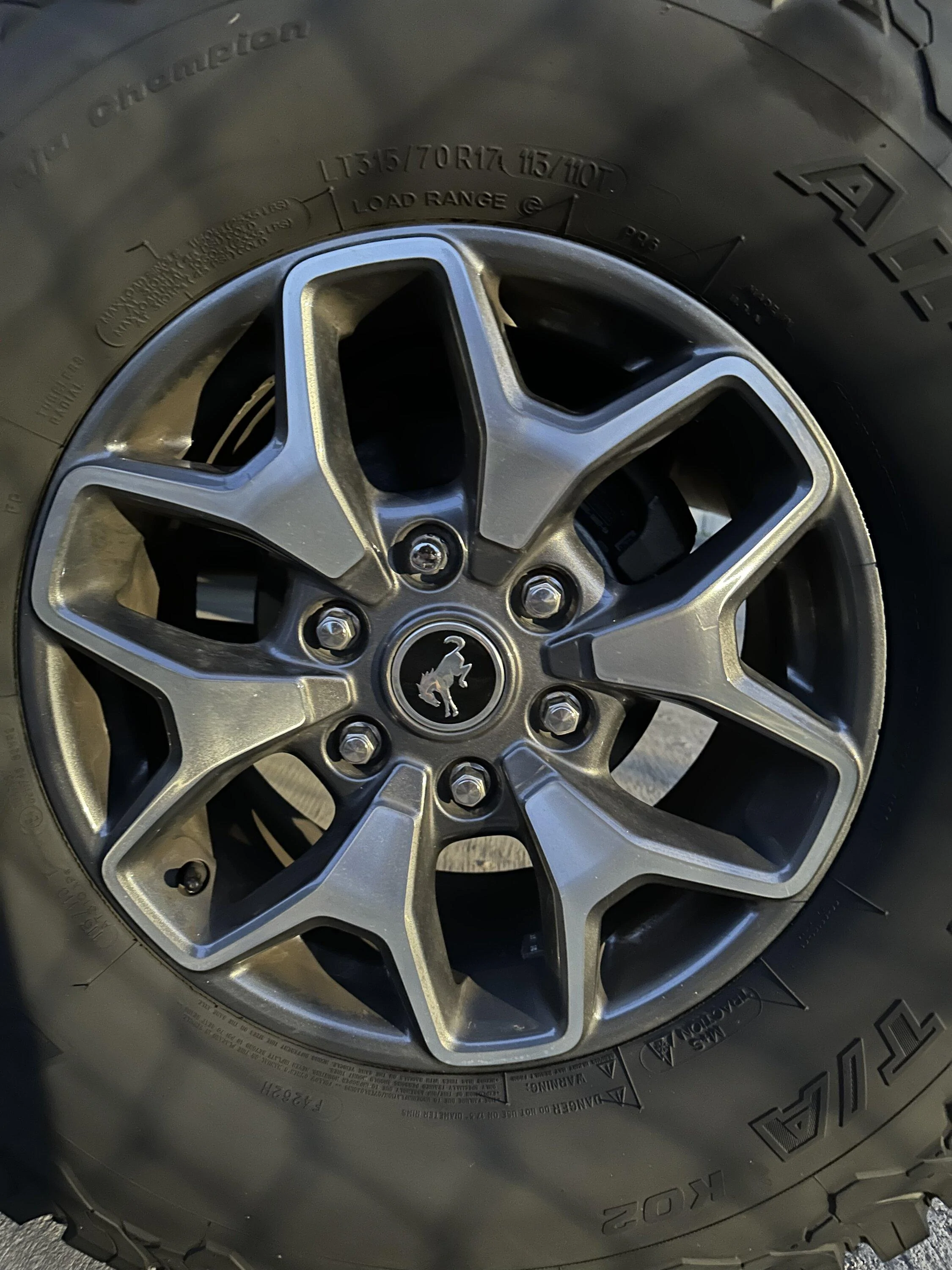 Ford Bronco WTS Badland Wheels 3B8A1B2E-0A57-42D5-B199-78D9C3D51274