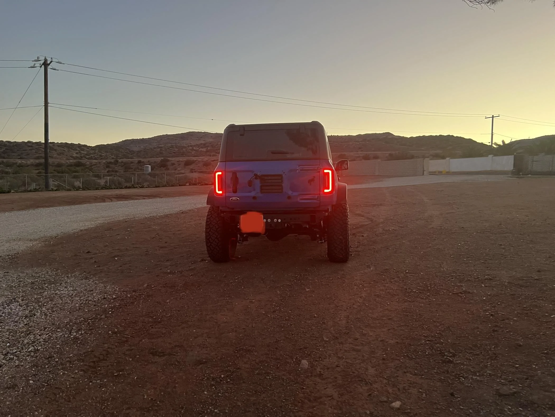 Ford Bronco 2-door desert runner Bronco w/ custom tire carrier F340E310-15F5-4B81-B50C-05195071E9C7