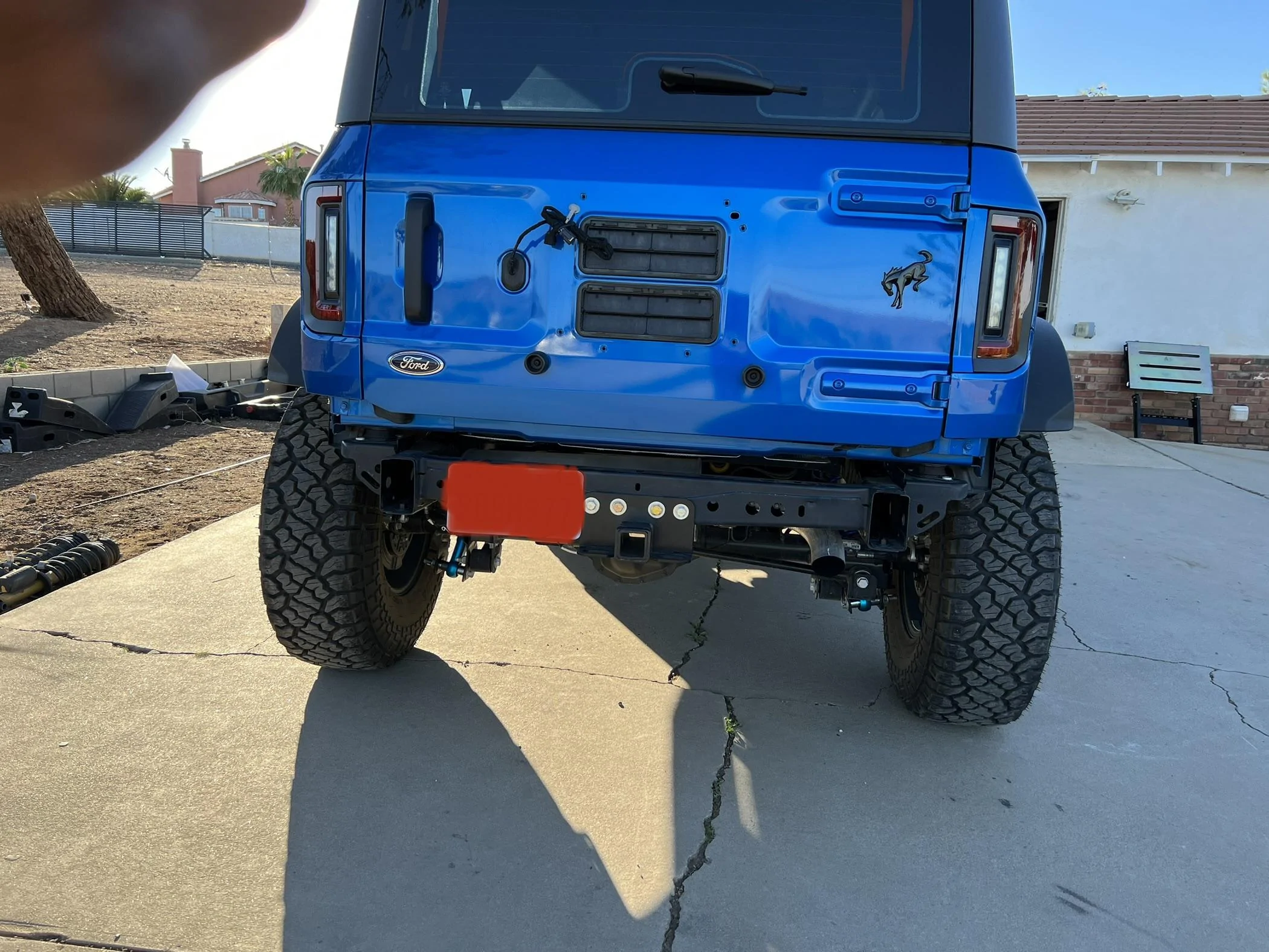 Ford Bronco 2-door desert runner Bronco w/ custom tire carrier DEBCB823-1E03-4EDE-B900-88EEE9CAE255