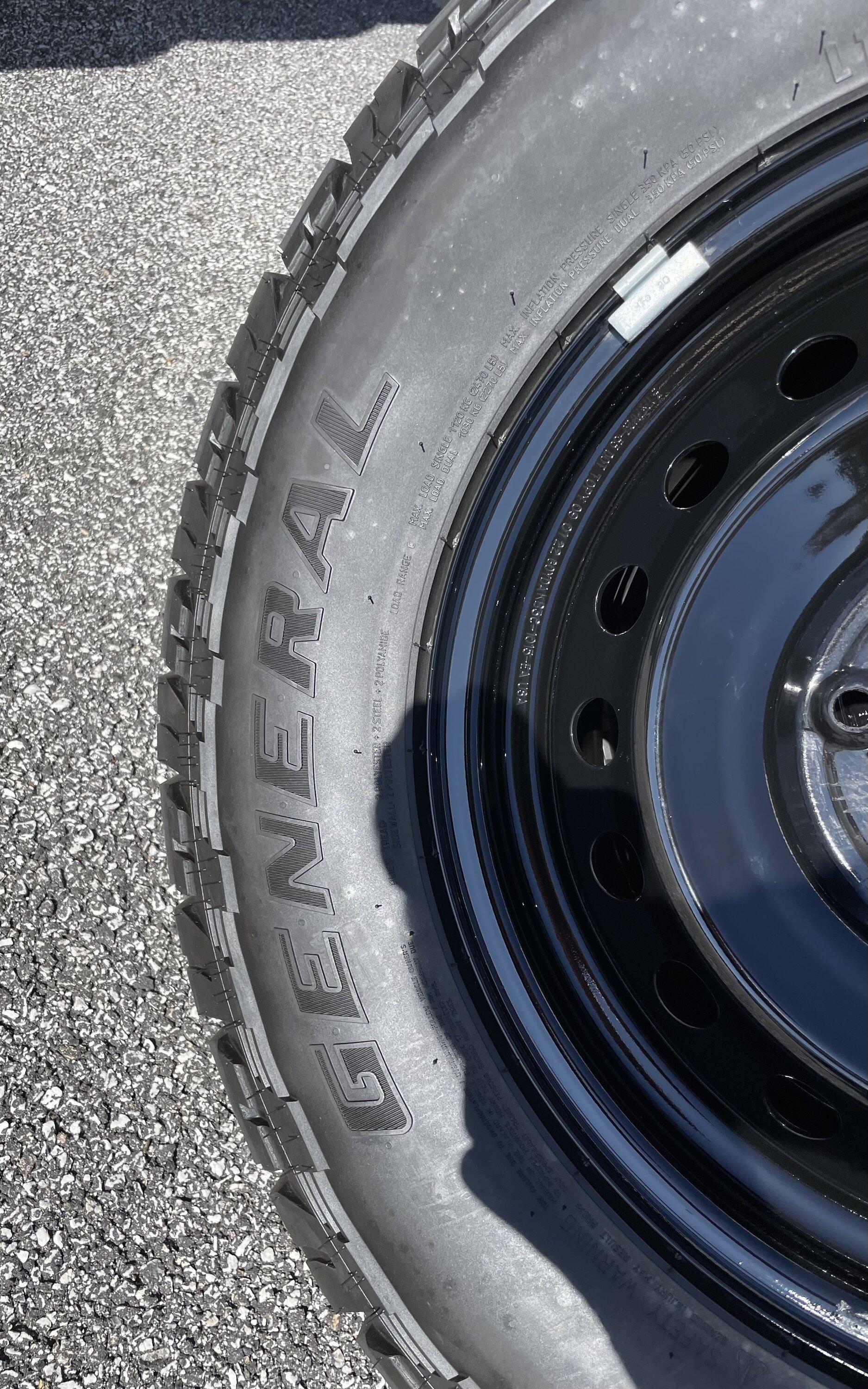 Ford Bronco Wheels/Tires/Center caps/Lug nuts/TPMS IMG_5612