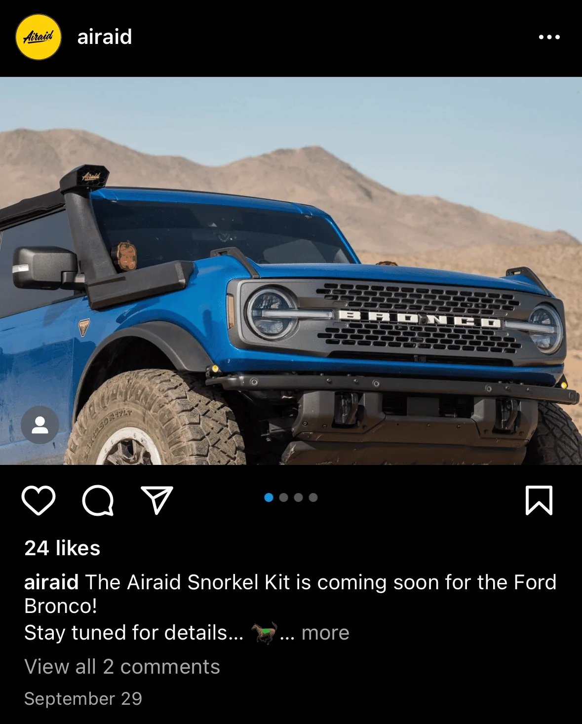 Ford Bronco Airaid Snorkel is coming soon - first look FEB4BE78-6E5F-4D65-B8EB-7B6750F8A4A4