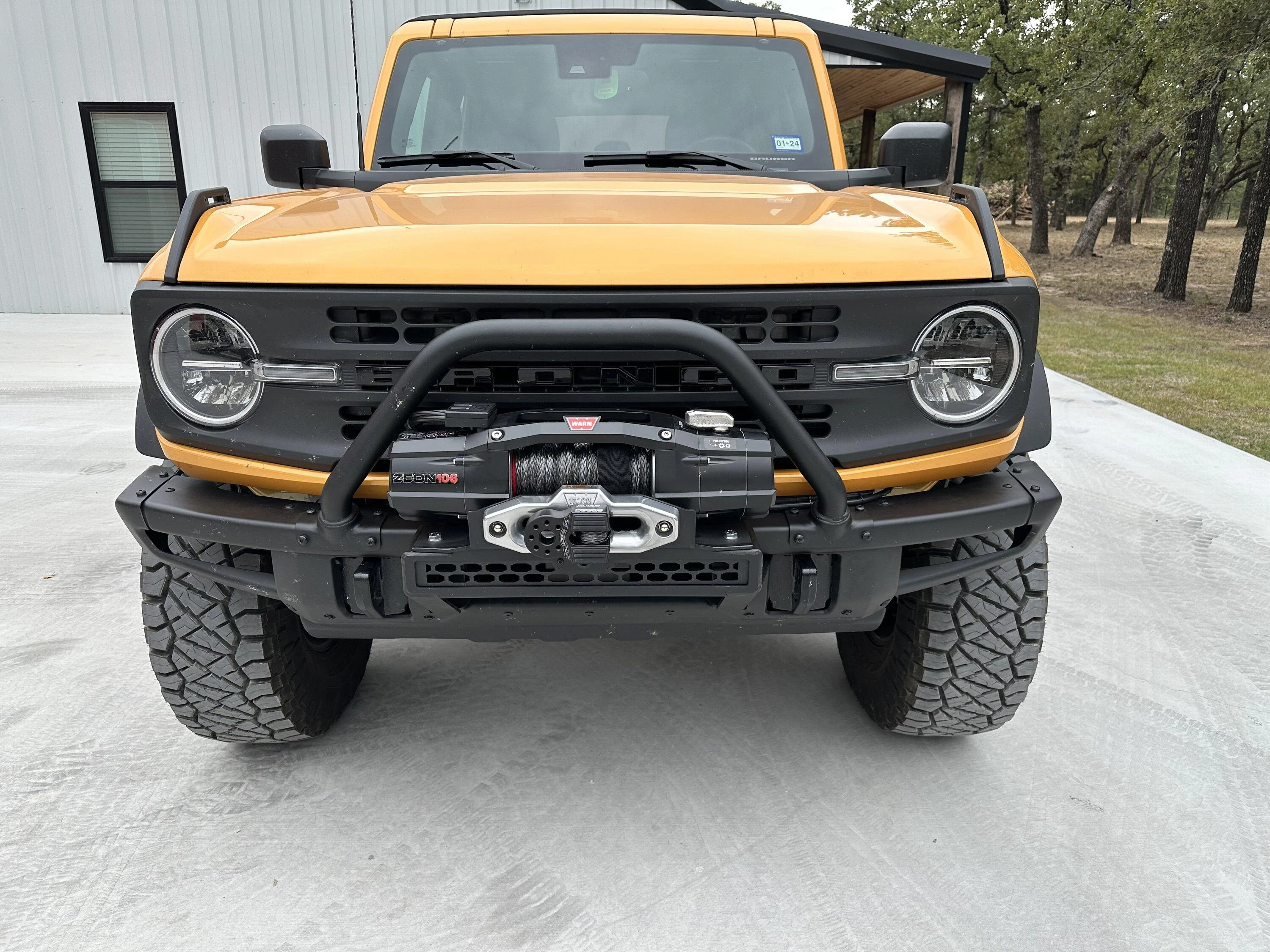 Ford Bronco RC High Winch Mount & Winch Install w/ Control Box Relocation 195B7741-B75F-4CE3-9B36-08CC2648813B