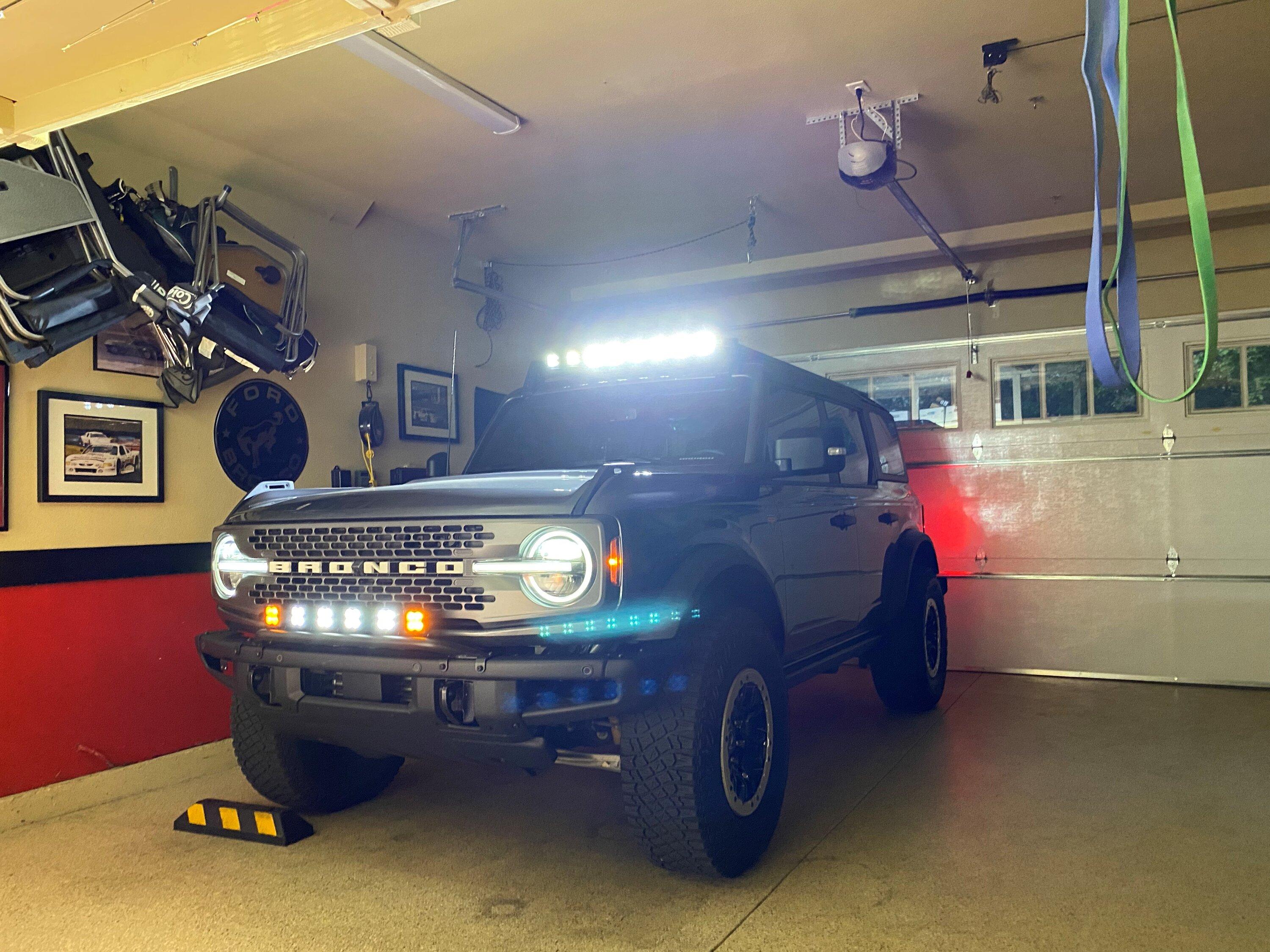 Ford Bronco ZROADZ Lights Installed - Worth Every Penny! 1