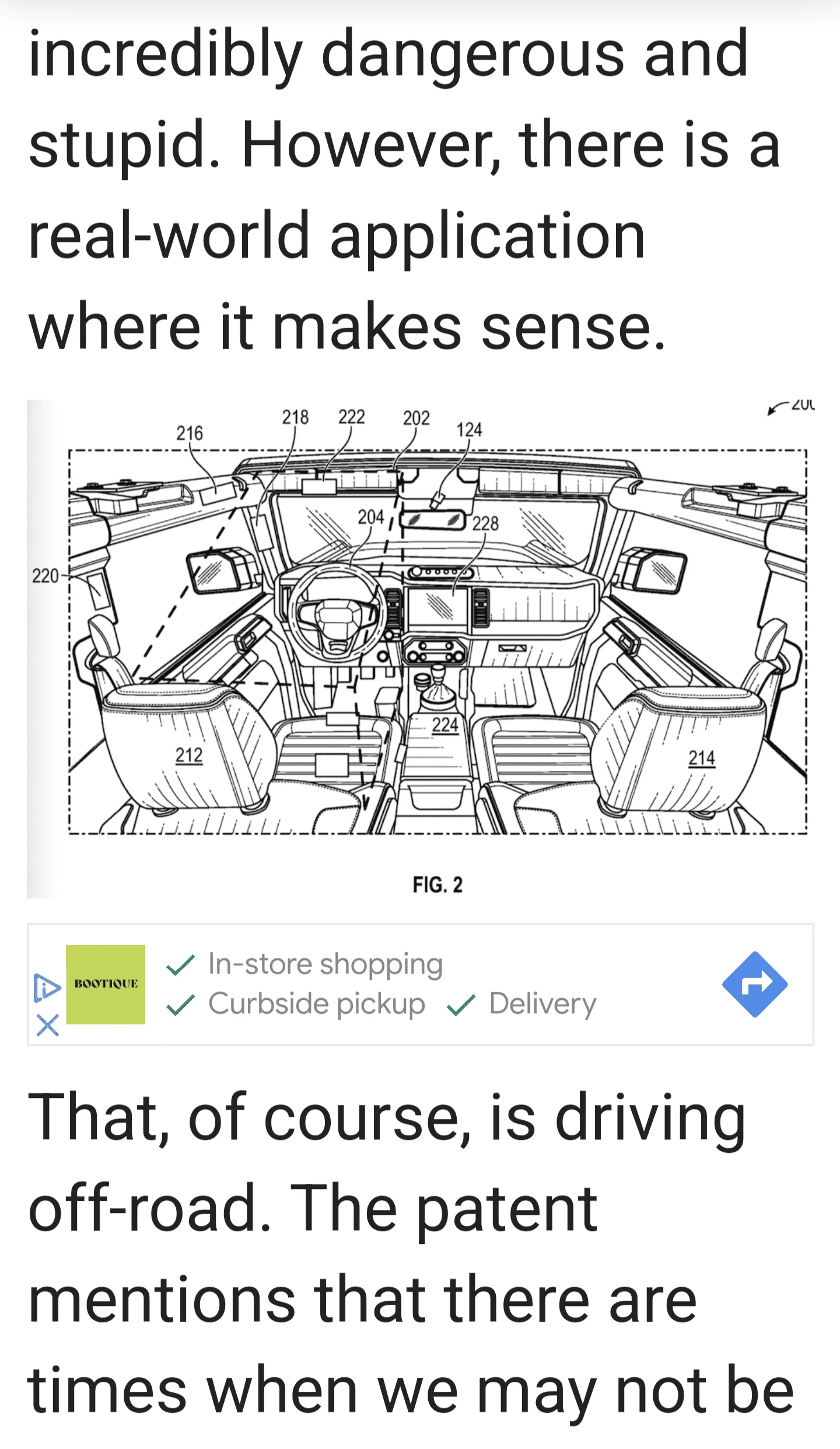Ford Bronco Driving while standing. Screenshot_20221021-185750