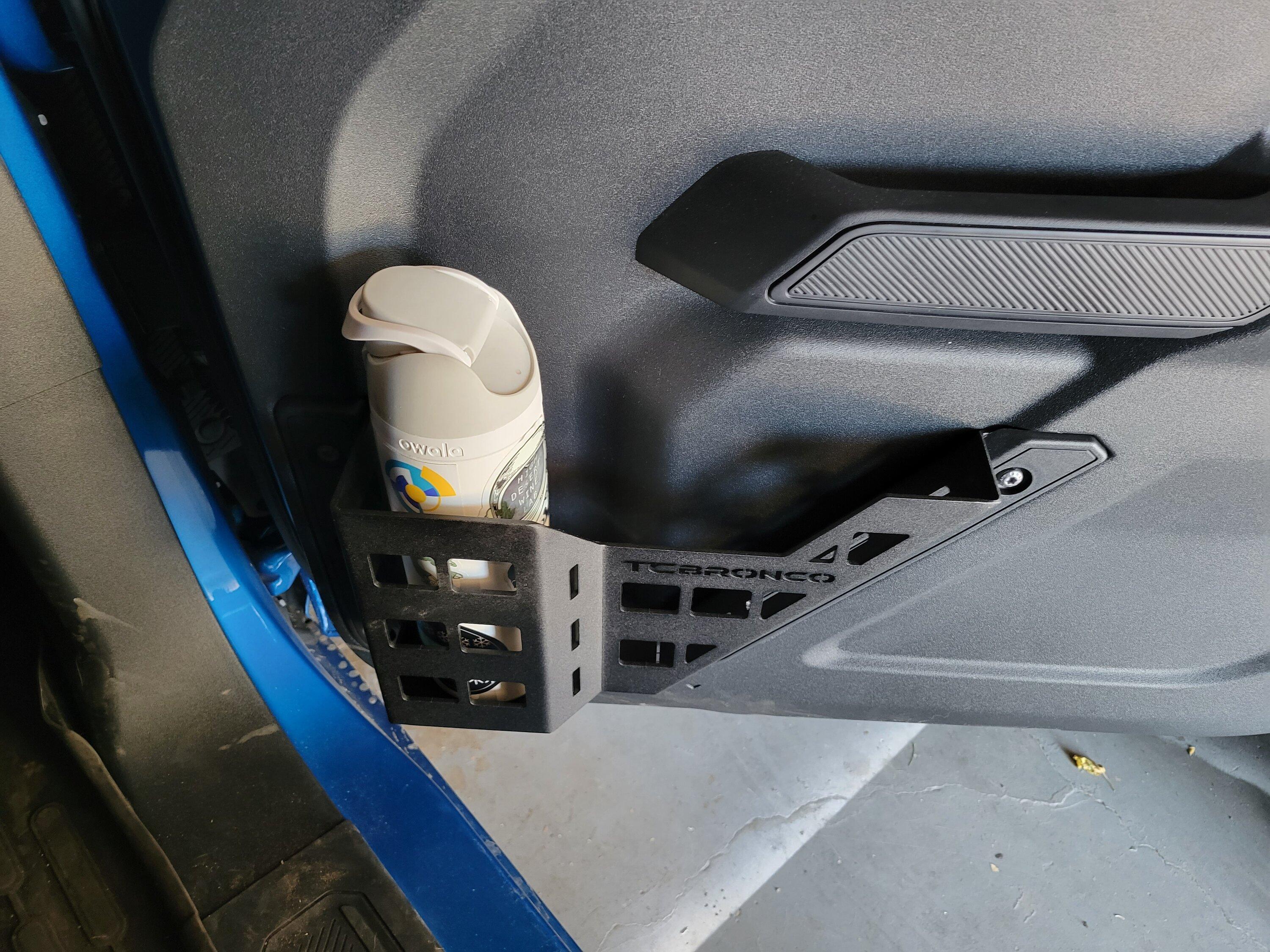 Ford Bronco CUP HOLDER CRISIS SOLVED! 20221022_101033