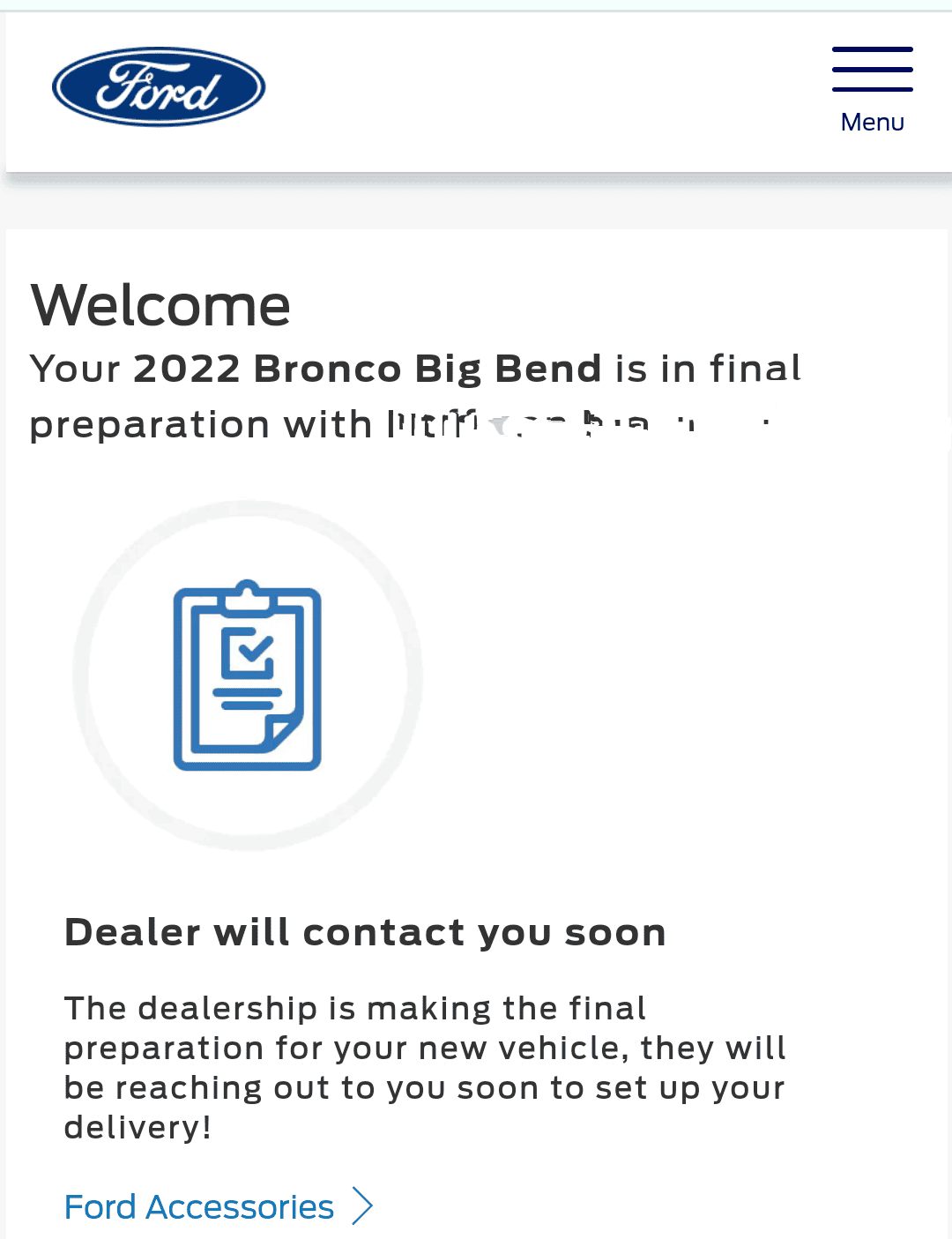 Ford Bronco Build week 10/3/22 Group Screenshot_20221022-135317~2
