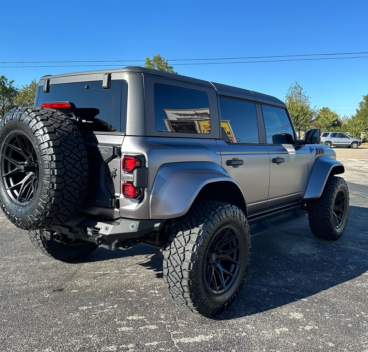 Ford Bronco Bronco Raptor build w/ fender flares wrapped body color - by Extreme Offroad & Performance Extreme Raptor 3