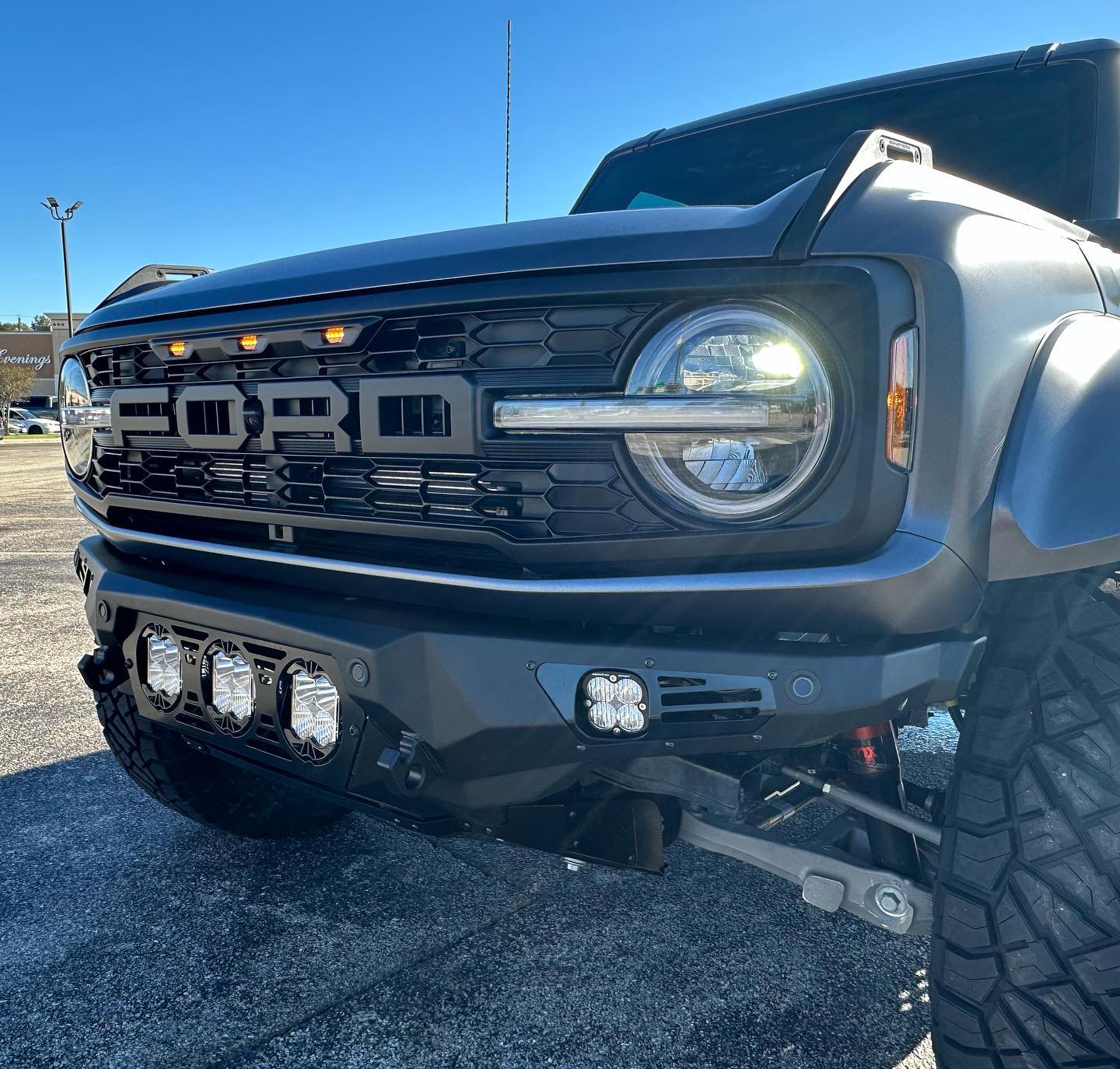 Ford Bronco Bronco Raptor build w/ fender flares wrapped body color - by Extreme Offroad & Performance Extreme Raptor 6