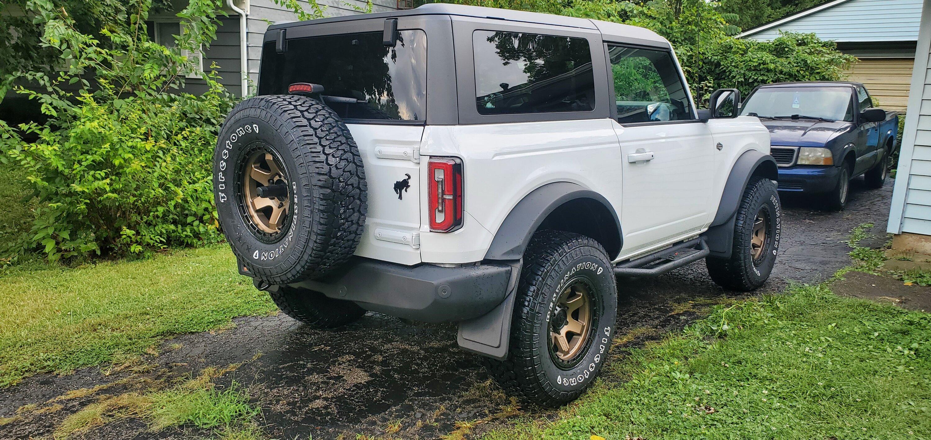 Ford Bronco WTB 2 door Rock Sliders or Steps 20220821_185730