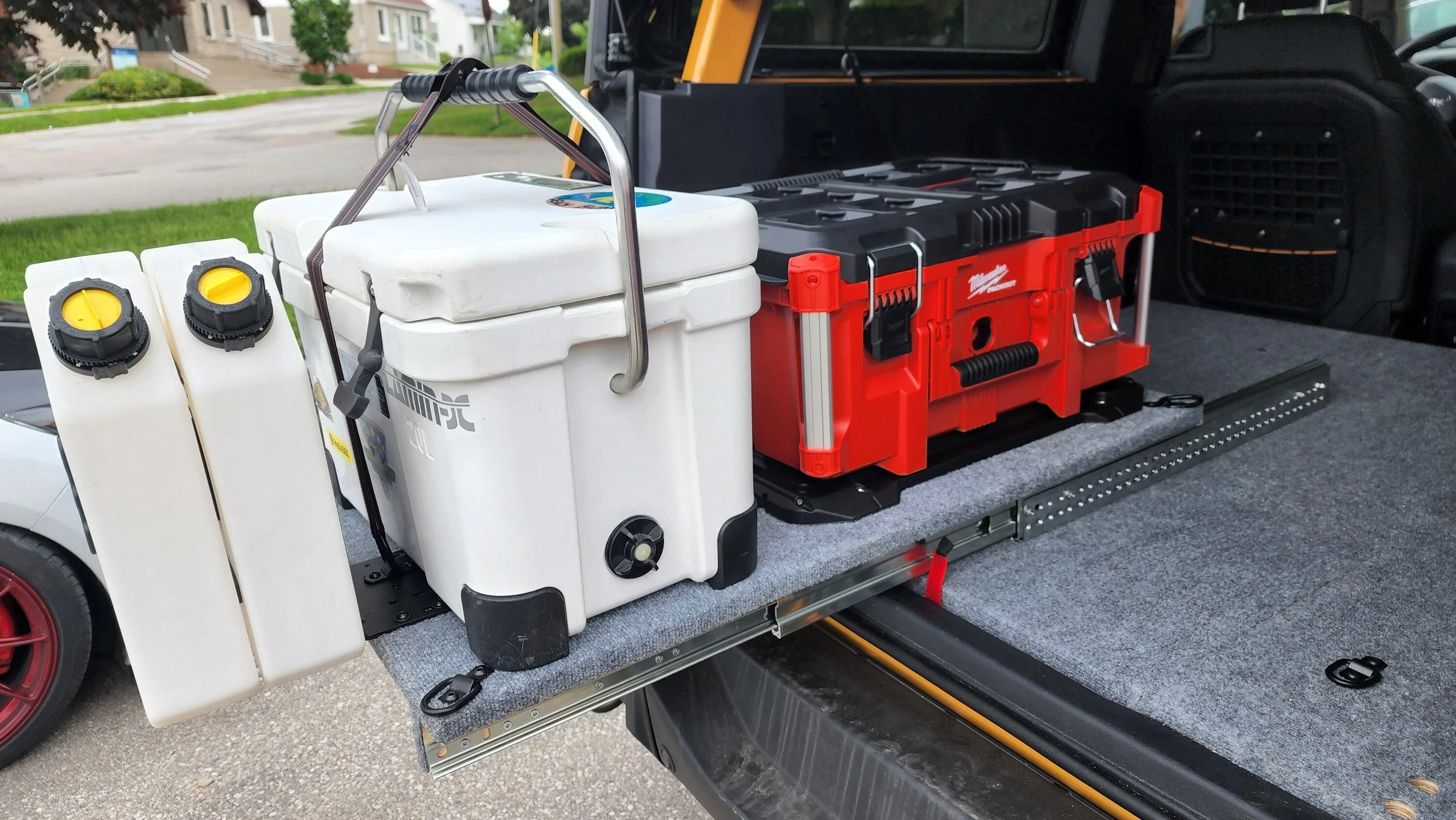 Ford Bronco Off-grid power when overlanding... My install 20220609_105449