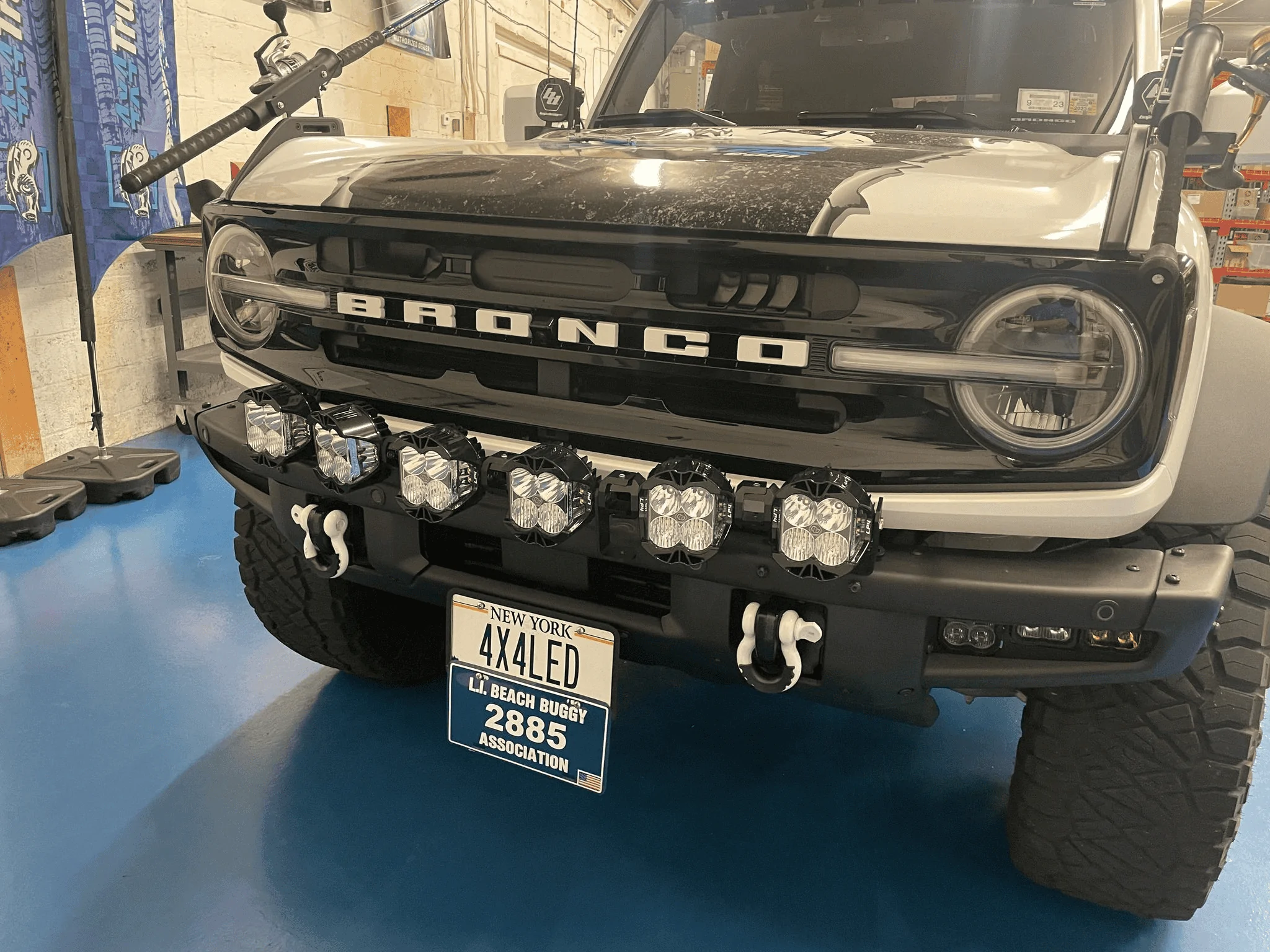 Ford Bronco Baja Designs LP4 Linkable Bumper Kit 1666630692881