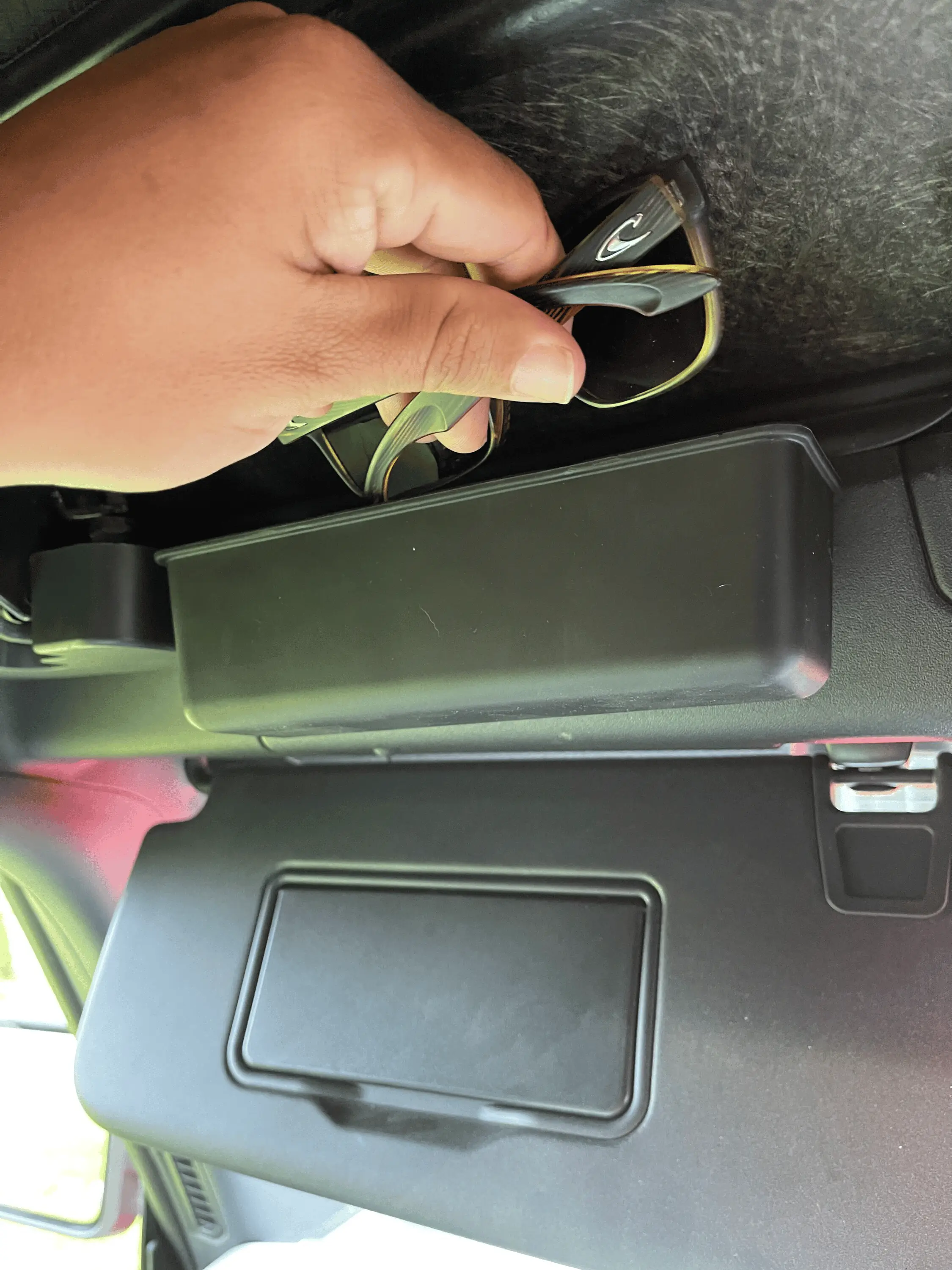 Ford Bronco Sunglass storage alternatives? 1666632965173