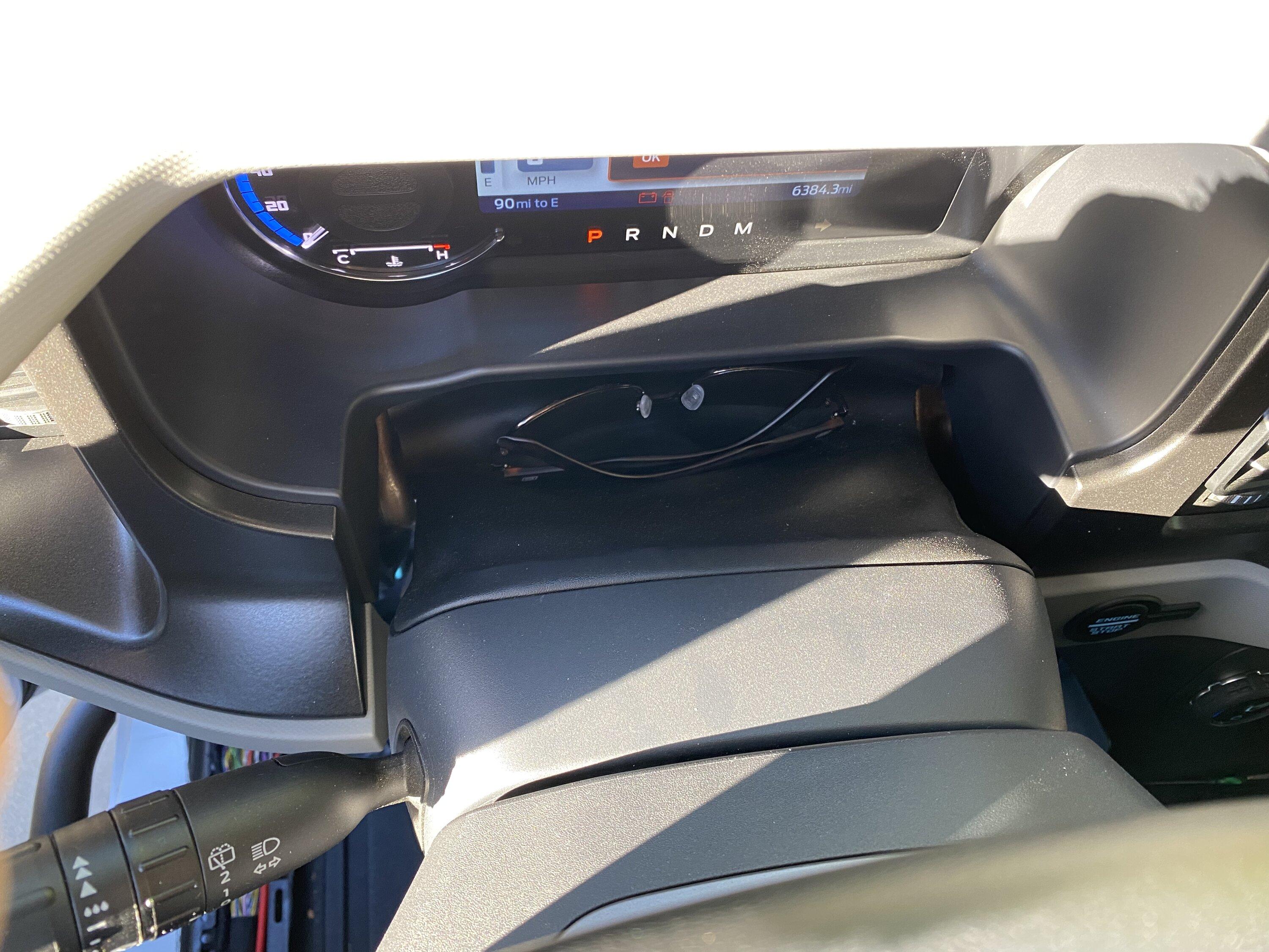 Ford Bronco Sunglass storage alternatives? F51585B3-4DB8-410B-BD67-1D021B6D35ED