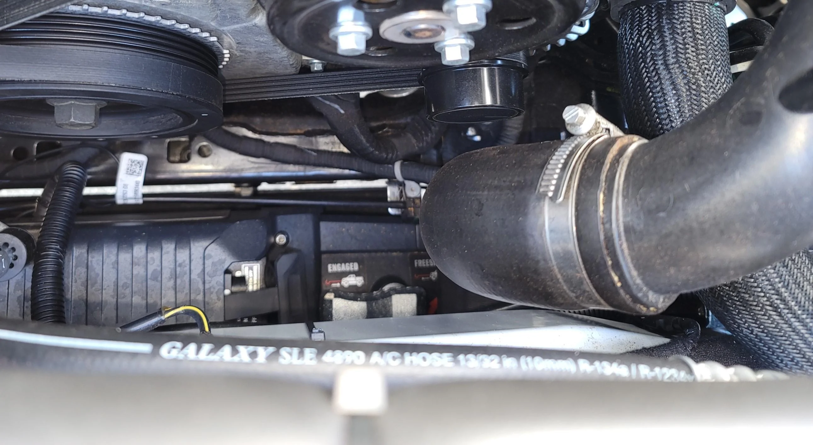Ford Bronco DIY Hidden Winch Mount winch