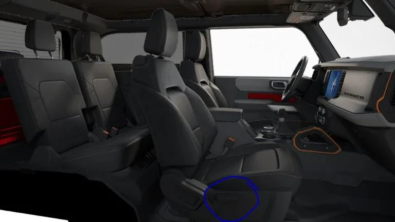 Ford Bronco Seat height adjuster broken bronco seat height adjuster