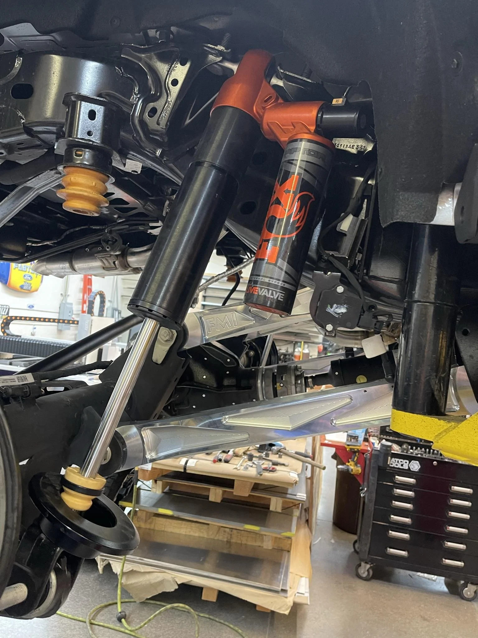 Ford Bronco Bronco Raptor Billet Aluminum Rear Suspension Installed Bronco_raptor_billet_aluminum_rear_suspension_