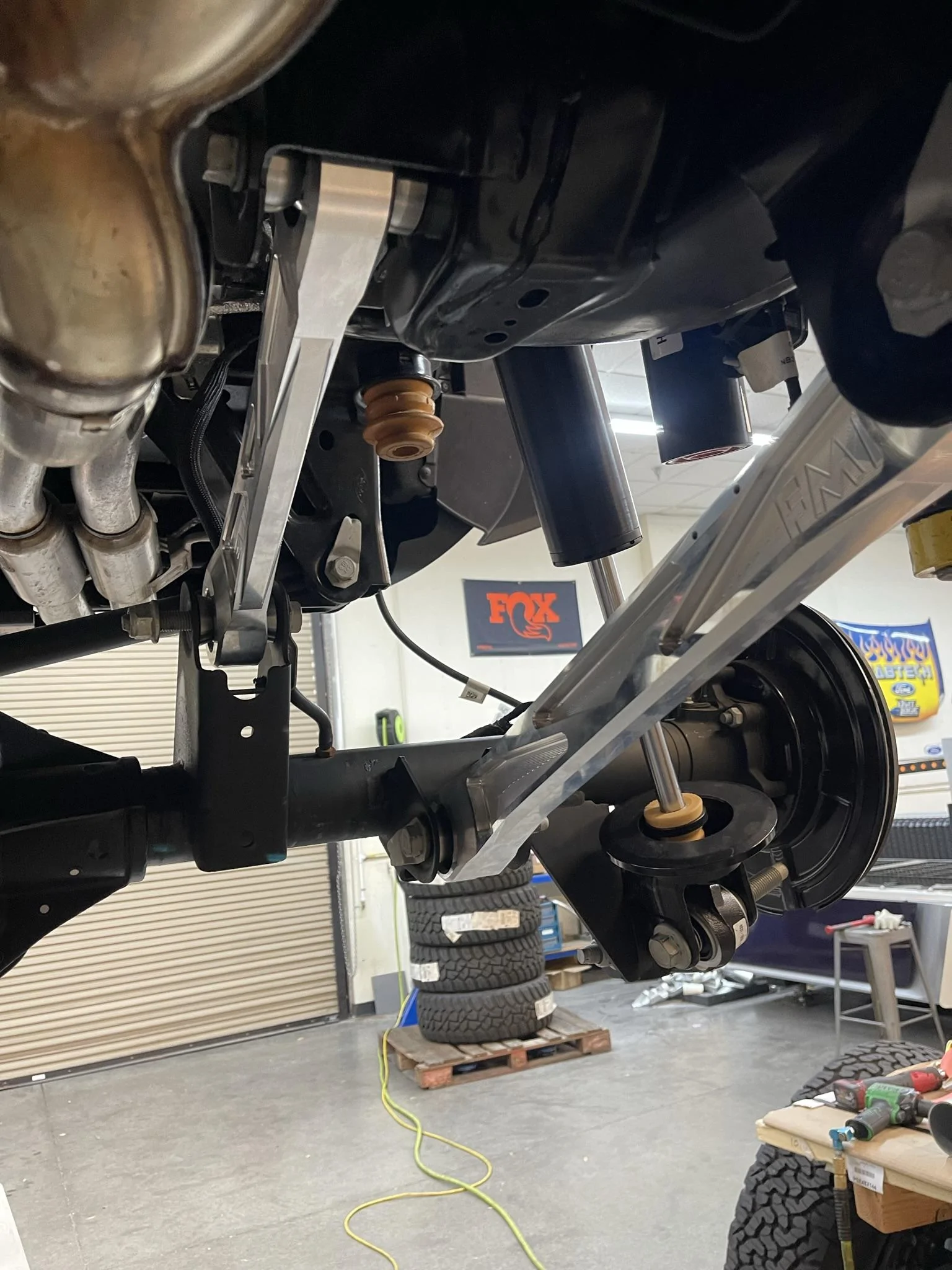Ford Bronco Bronco Raptor Billet Aluminum Rear Suspension Installed Bronco_raptor_billet_aluminum_rear_suspension_6