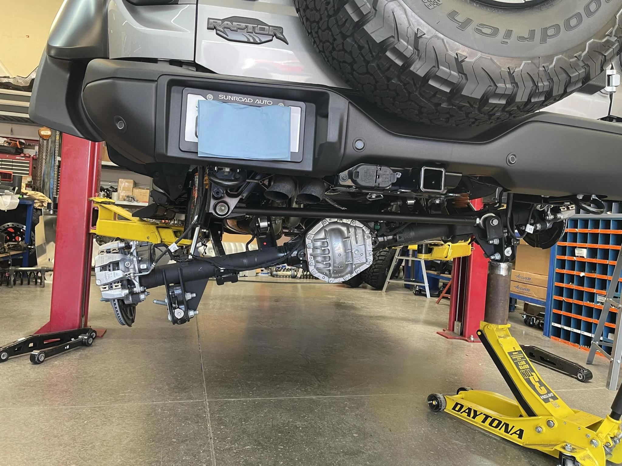 Ford Bronco Bronco Raptor Billet Aluminum Rear Suspension Installed Bronco_raptor_billet_aluminum_rear_suspension_19