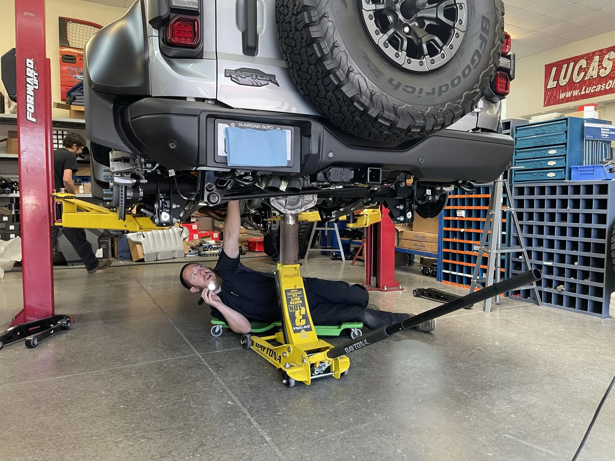 Ford Bronco Bronco Raptor Billet Aluminum Rear Suspension Installed Bronco_raptor_billet_aluminum_rear_suspension_27