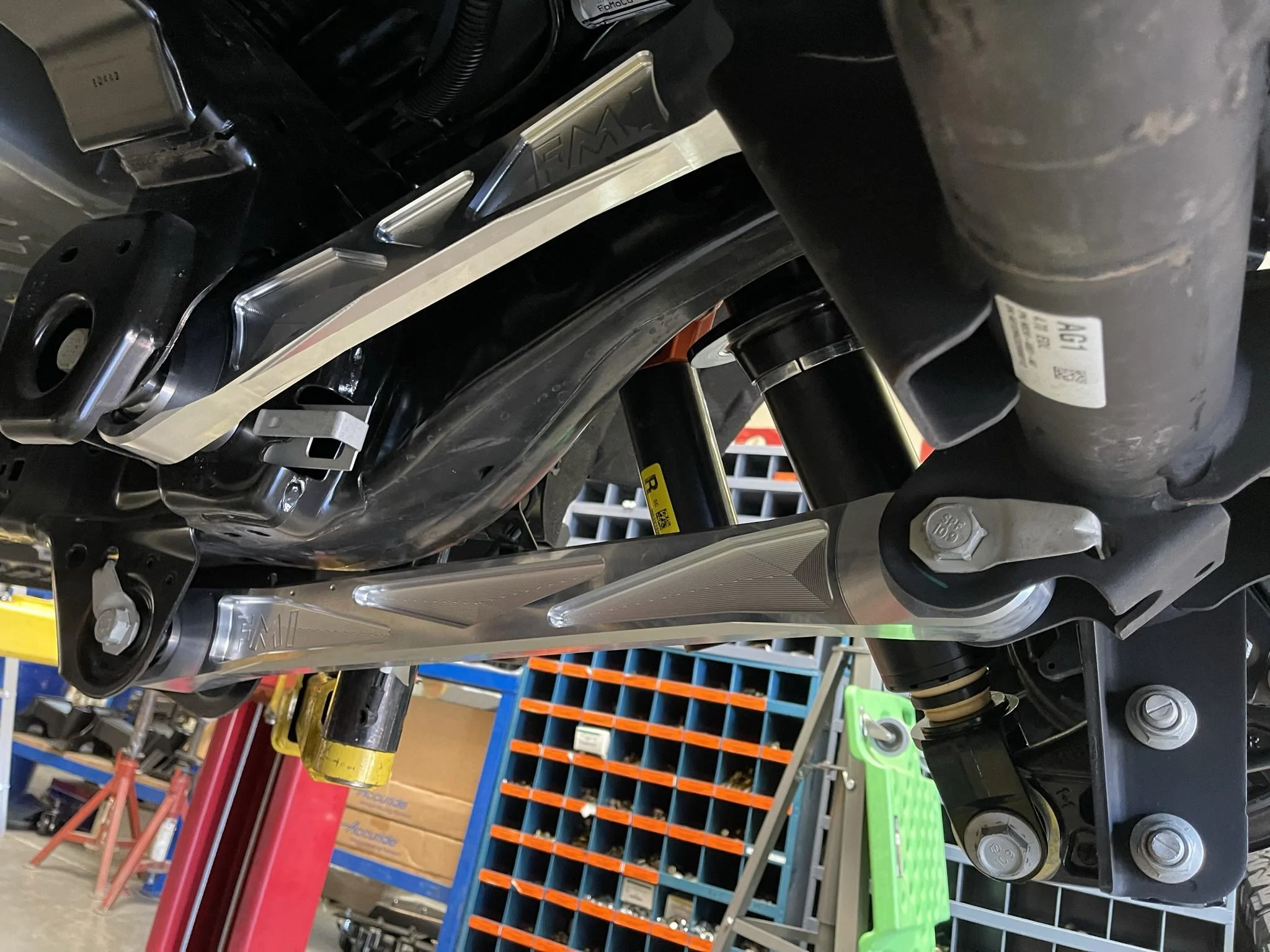 Ford Bronco Bronco Raptor Billet Aluminum Rear Suspension Installed Bronco_raptor_billet_aluminum_rear_suspension_34