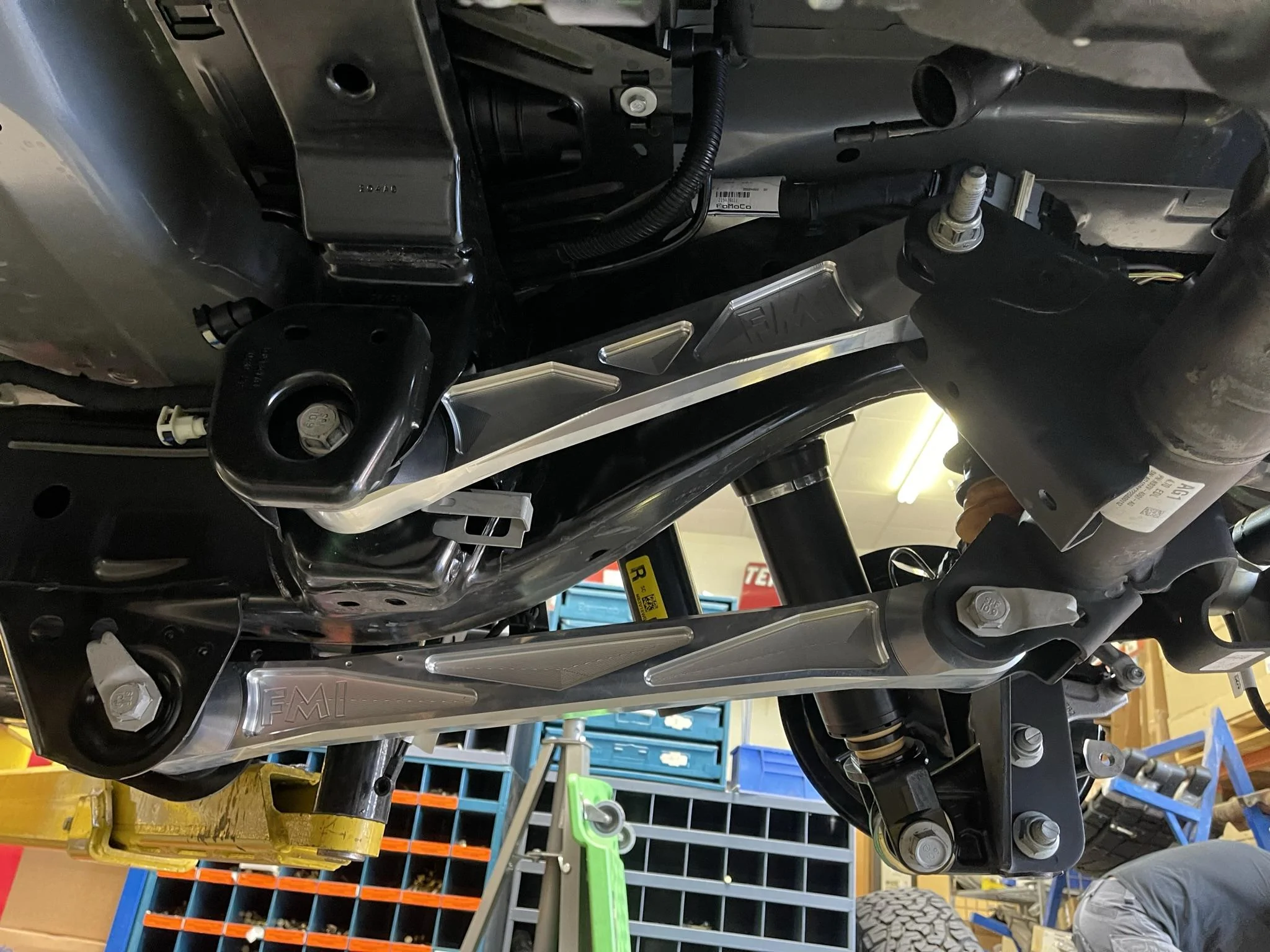 Ford Bronco Bronco Raptor Billet Aluminum Rear Suspension Installed Bronco_raptor_billet_aluminum_rear_suspension_36