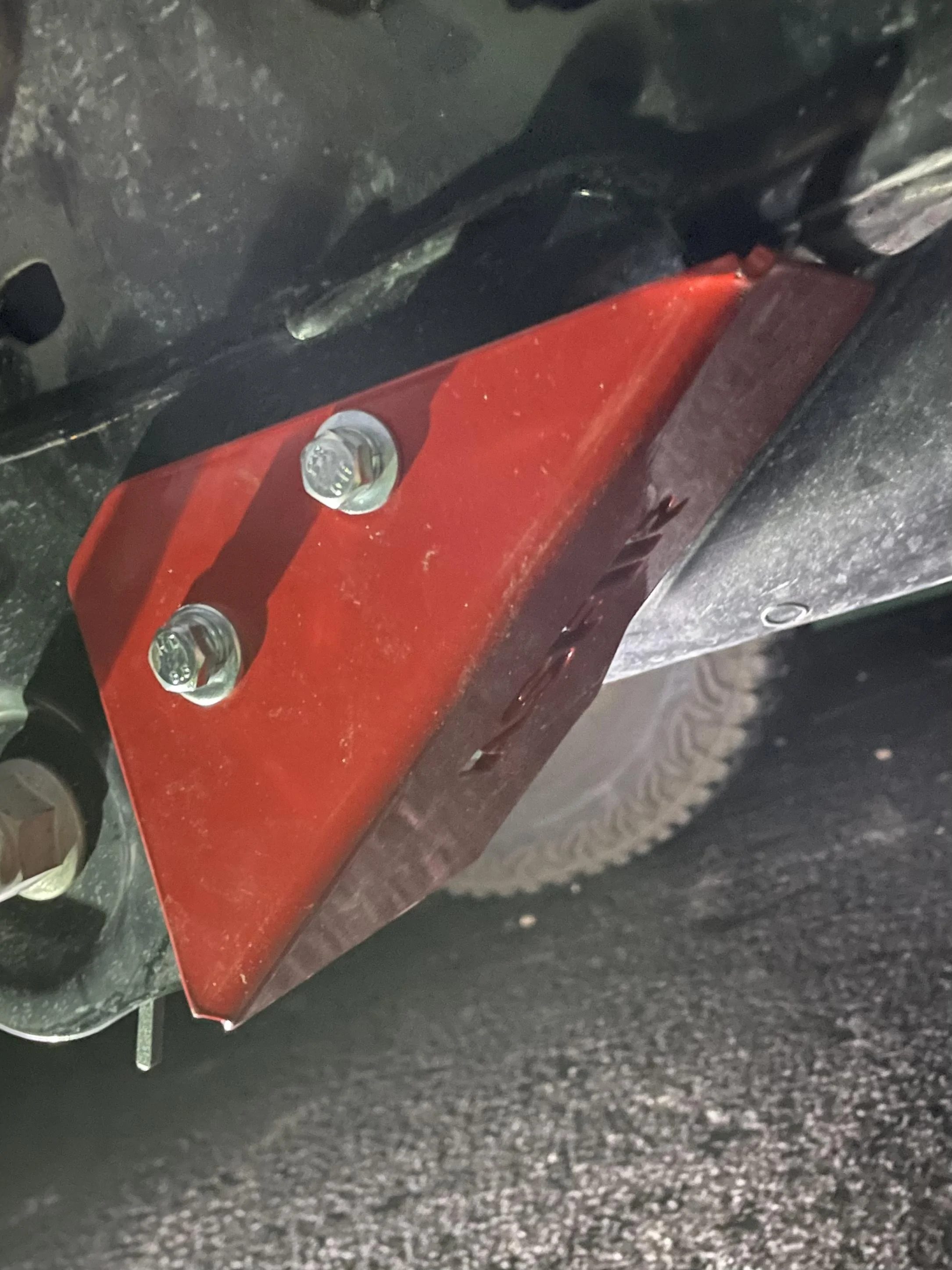 Ford Bronco ASFIR - Rear Trailing Arm Mount Skids installed :) skid