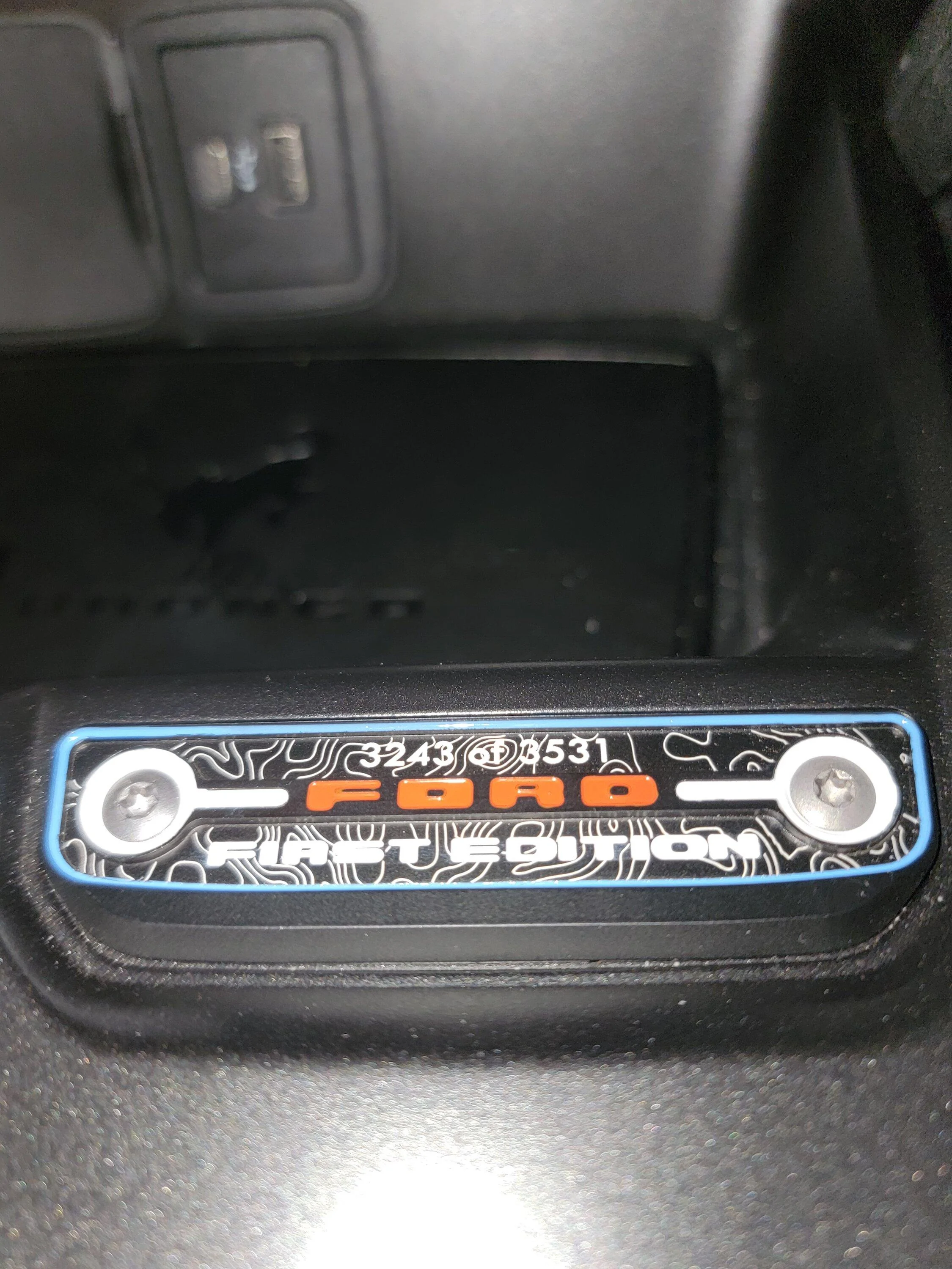 Ford Bronco AR | FIRST EDITION Badge VIN Project 20221026_094310