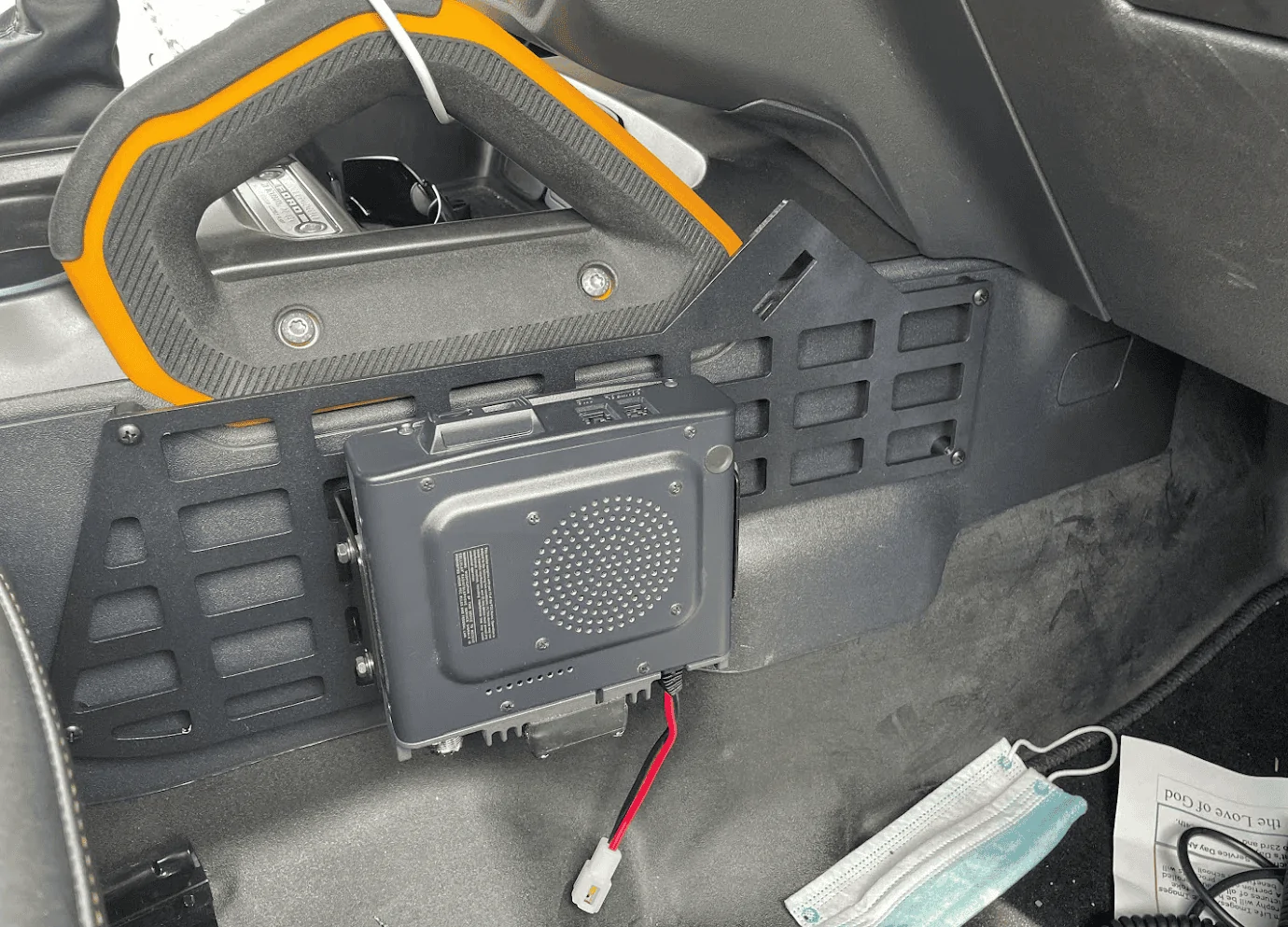 Ford Bronco Radio Mounting Options 1666806003084