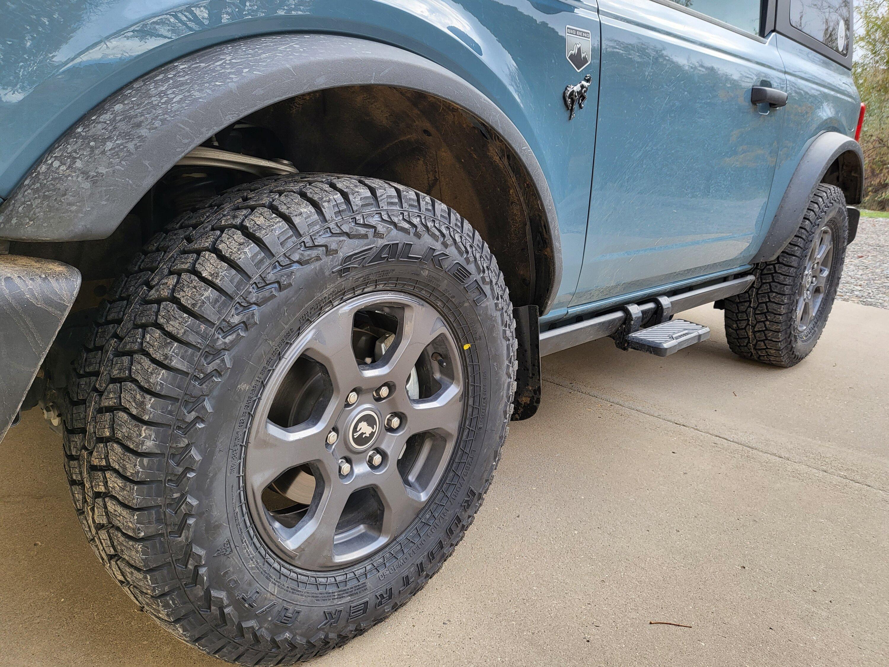 Ford Bronco Show us your installed wheel / tire upgrades here! (Pics) 20221026_151444